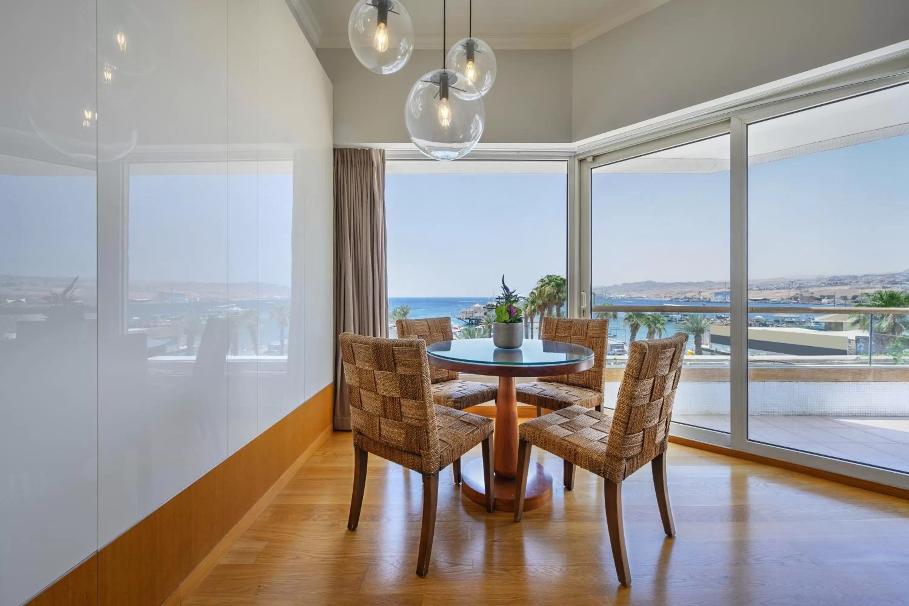Dining area in Royal Beach Eilat by Isrotel Exclusive