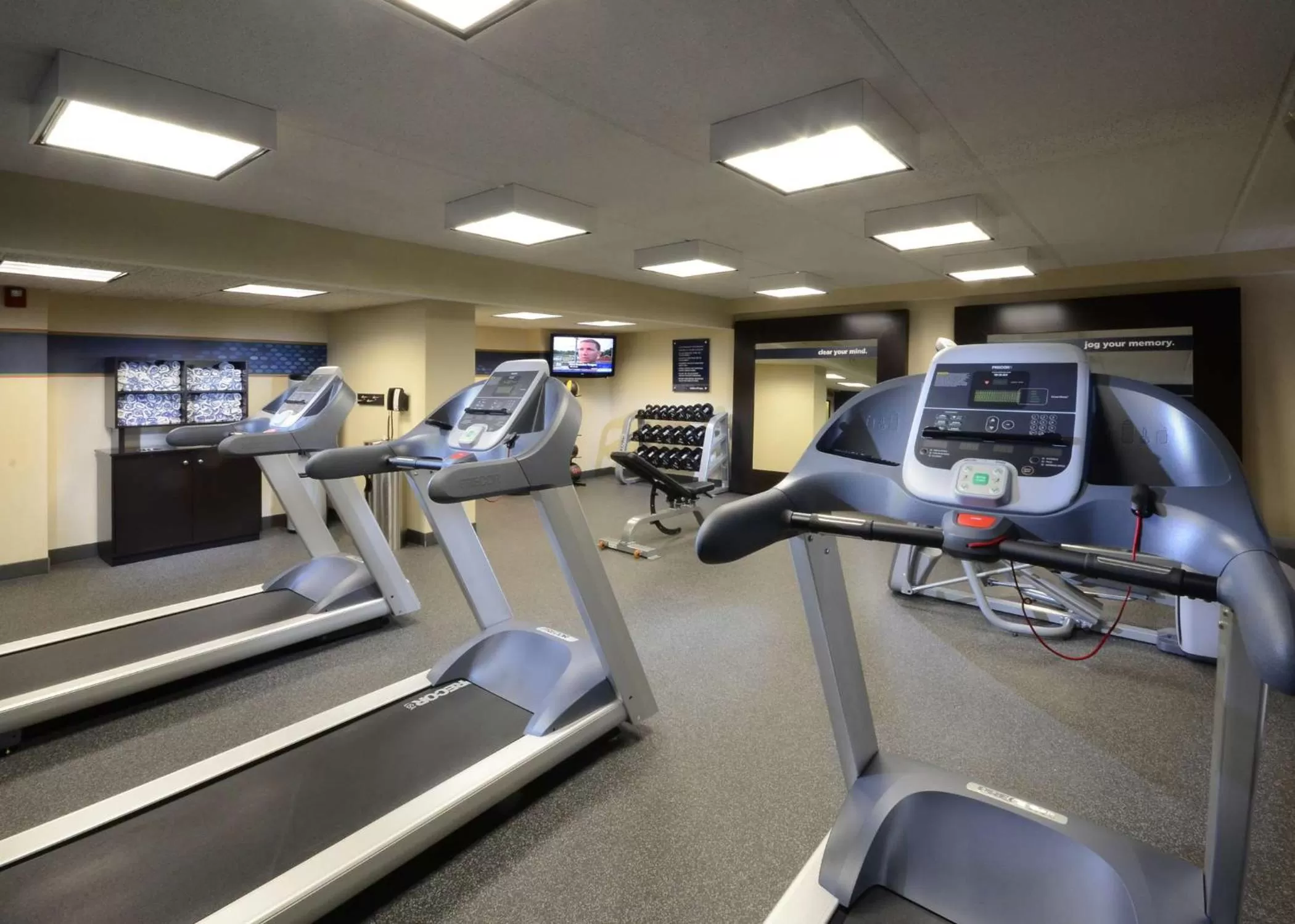 Fitness centre/facilities in Hampton Inn Raleigh/Durham Airport