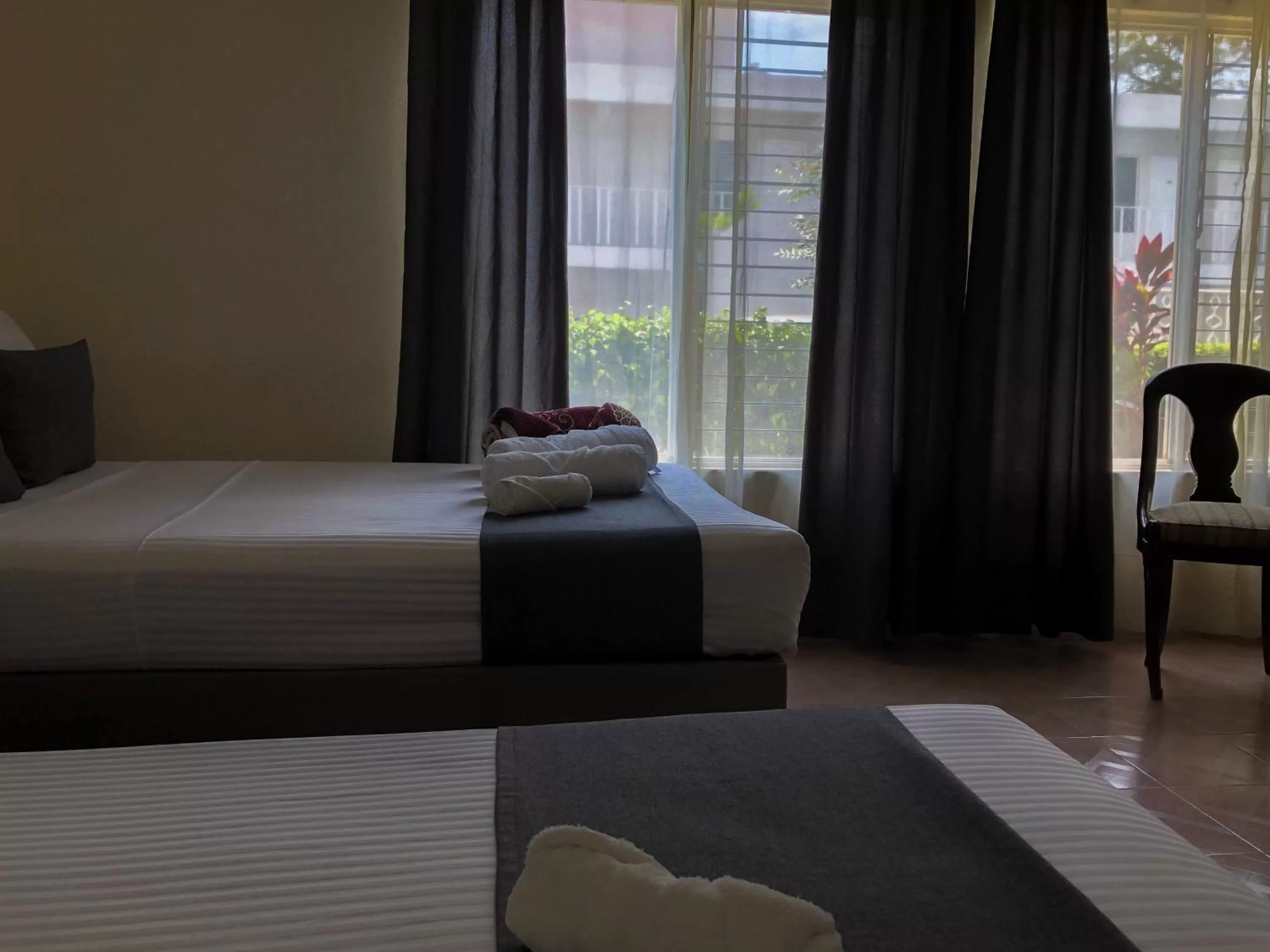 Bed in AOHOM SANTUARIO HOTEL & SPA