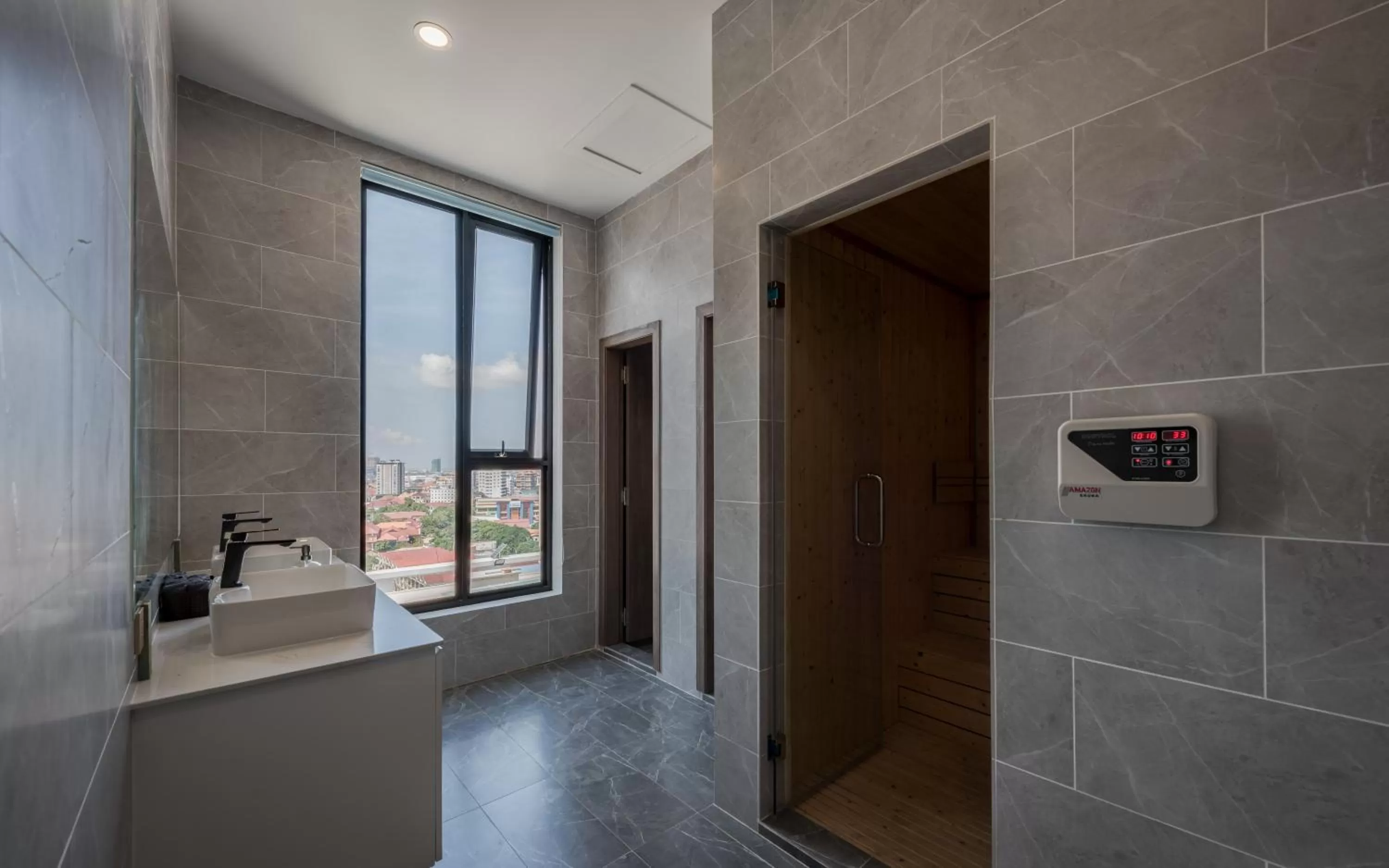 Sauna in AMATA Residence