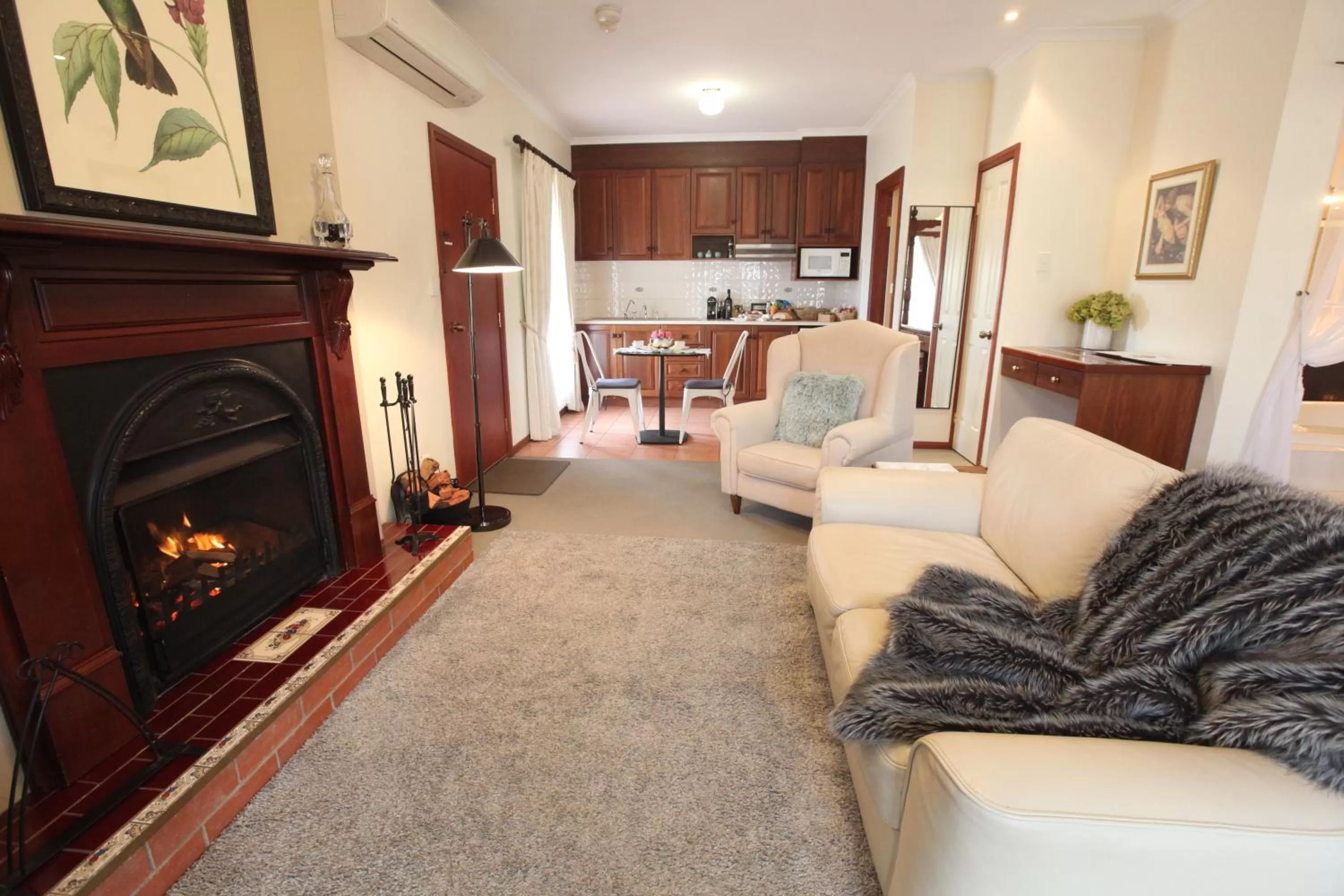 Seating Area in Wine and Roses Bed and Breakfast