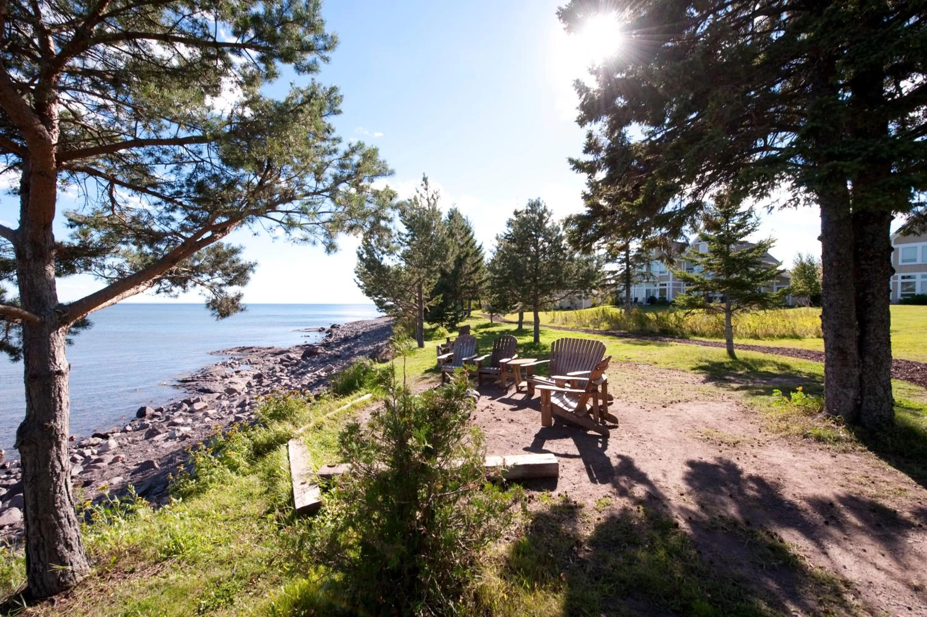 Beach in Larsmont Cottages