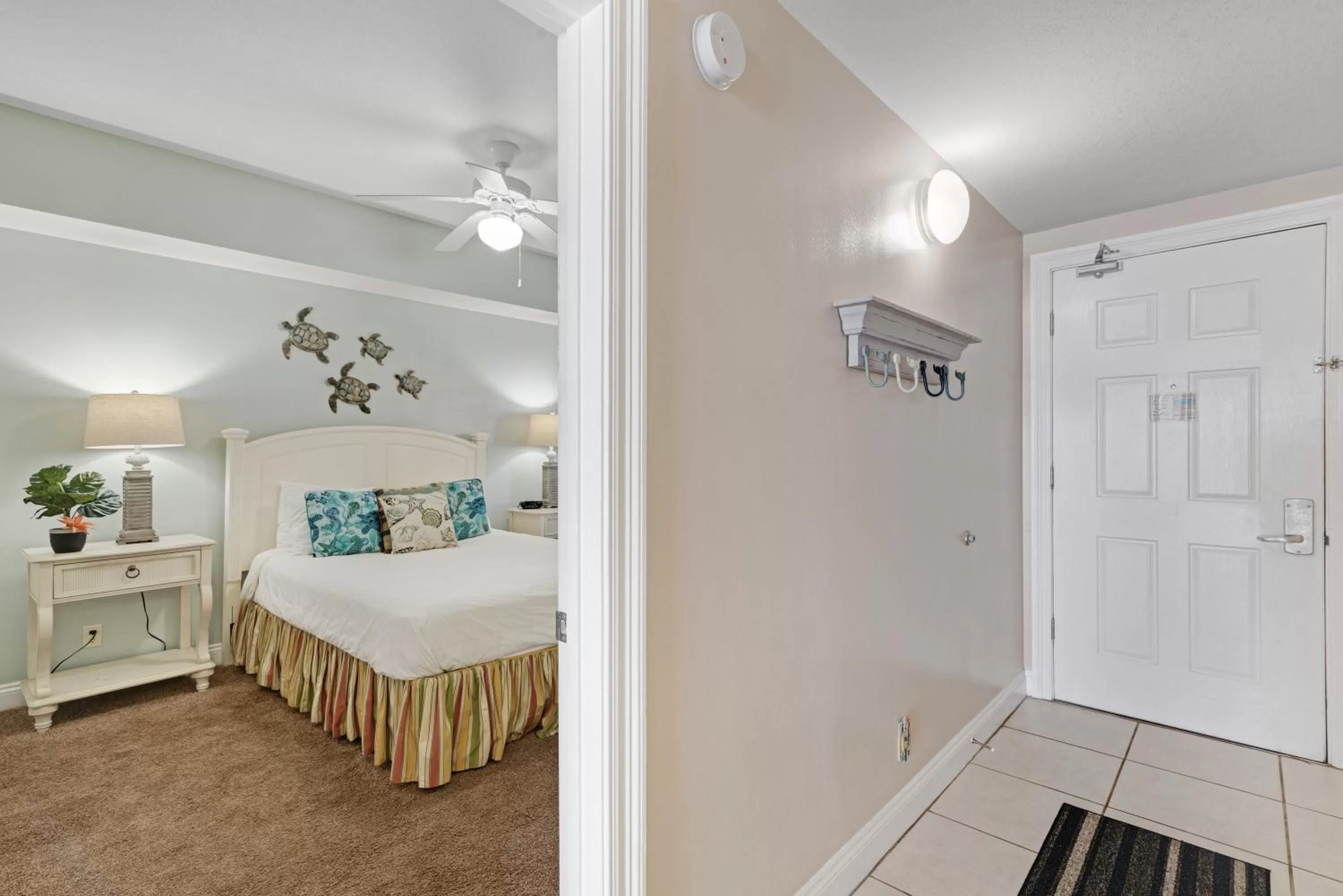 Bed in Calypso Resort