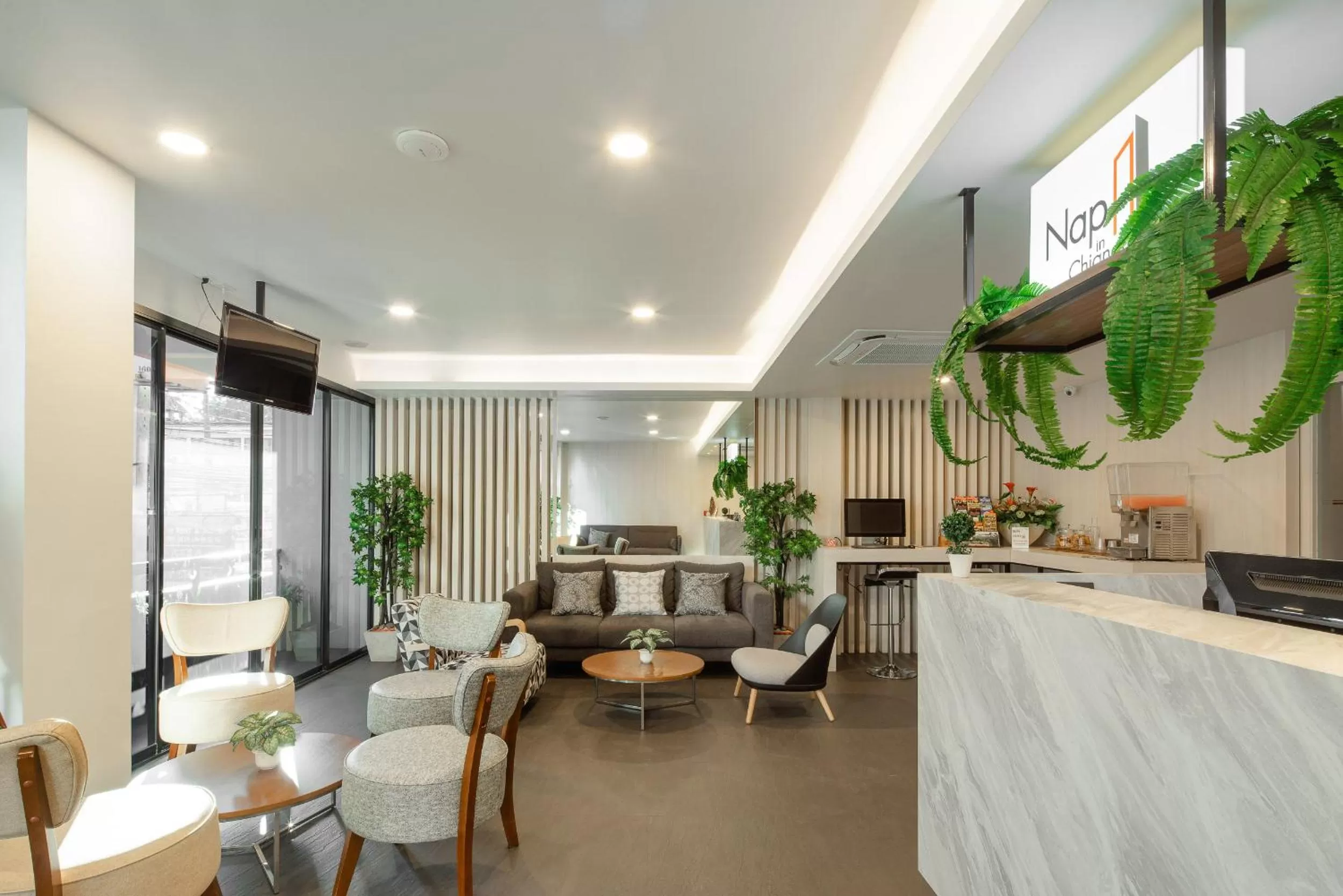 Communal lounge/ TV room in Nap in Chiangmai