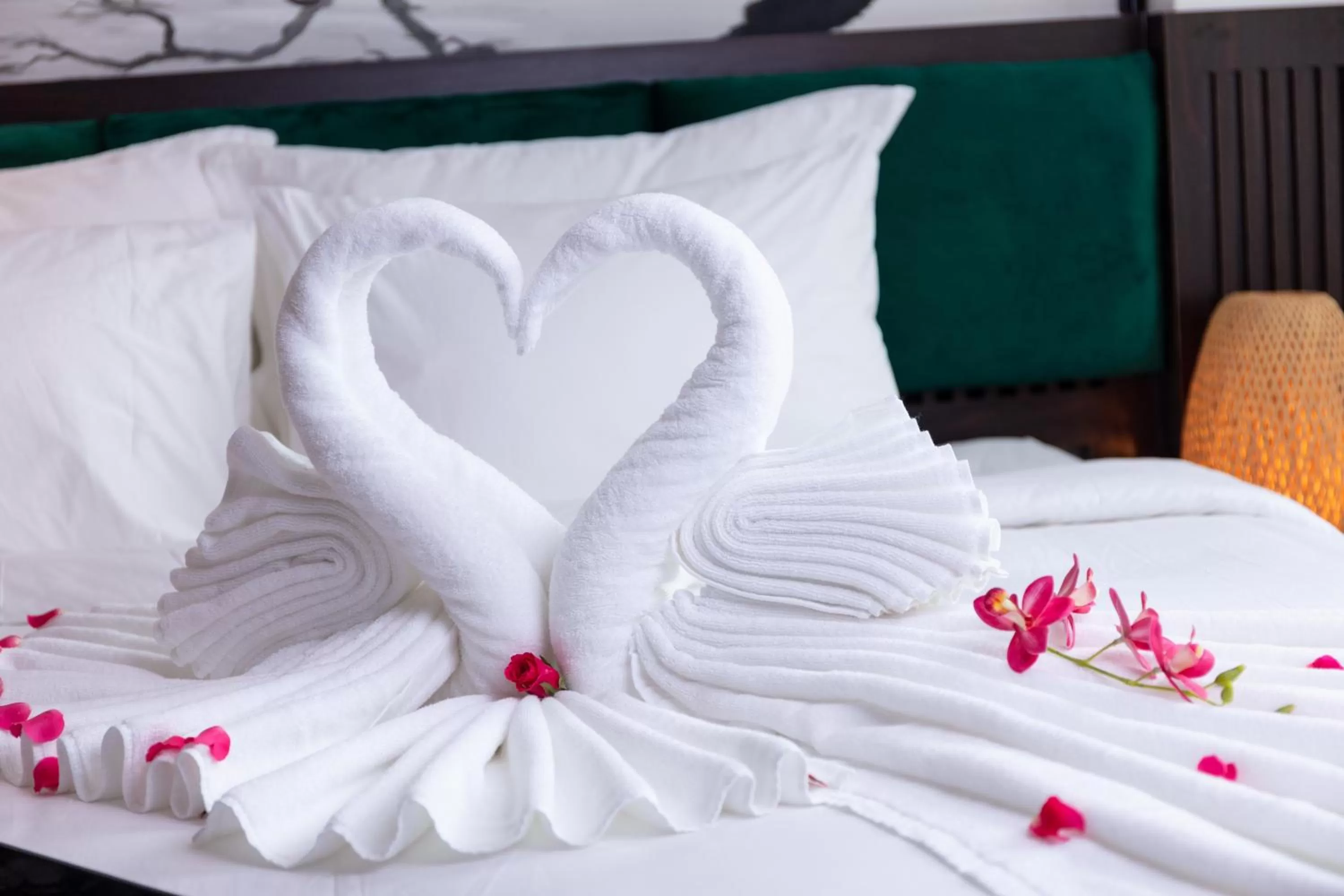 Living room, Bed in Hanoi Center Silk Hotel & Travel