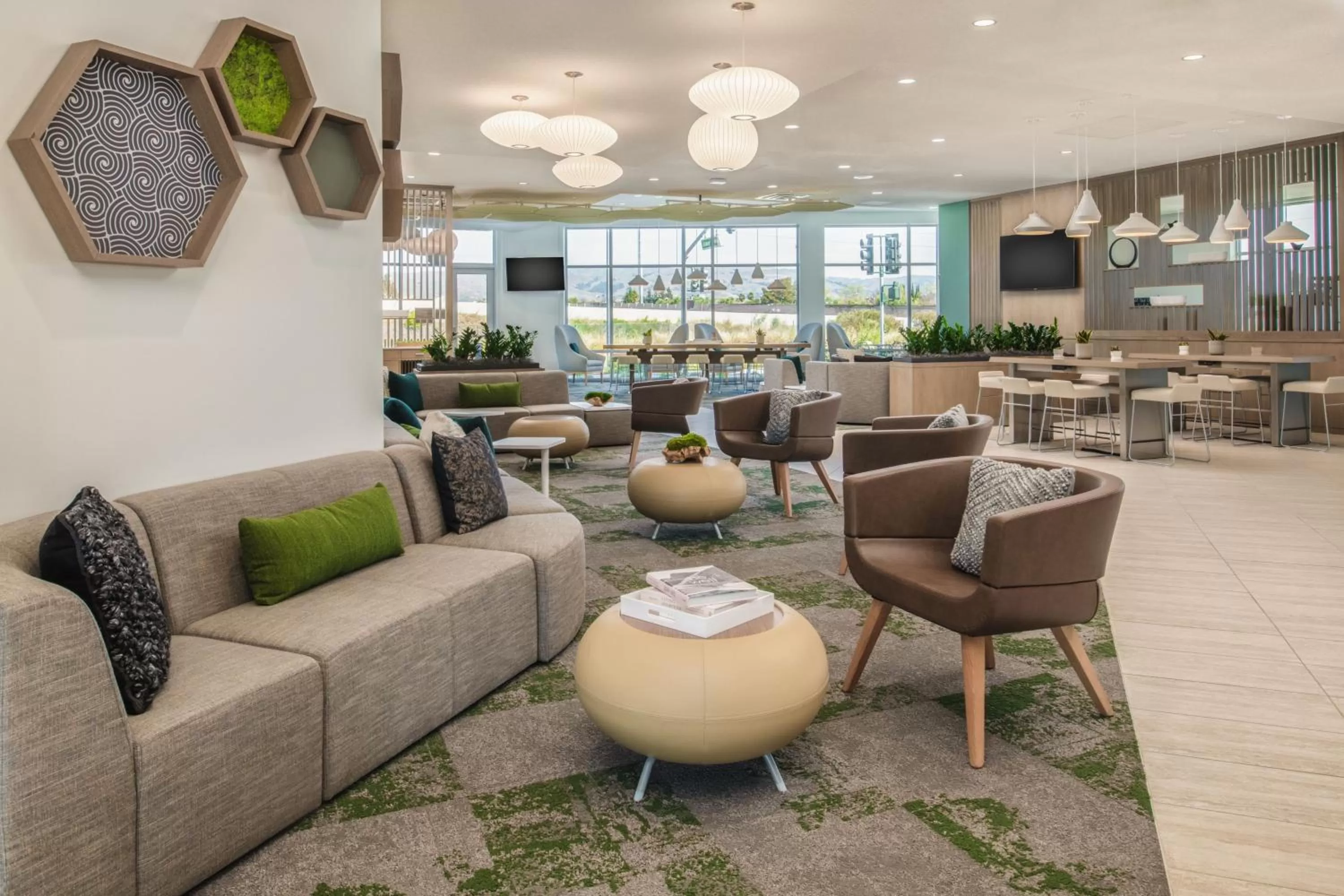 Lobby or reception in Element San Jose Milpitas