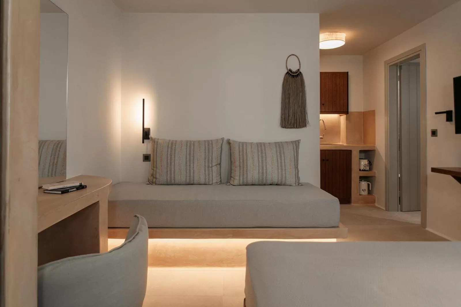 Seating area, Bed in "Makava Suites" Your Luxe Urban Sanctuary