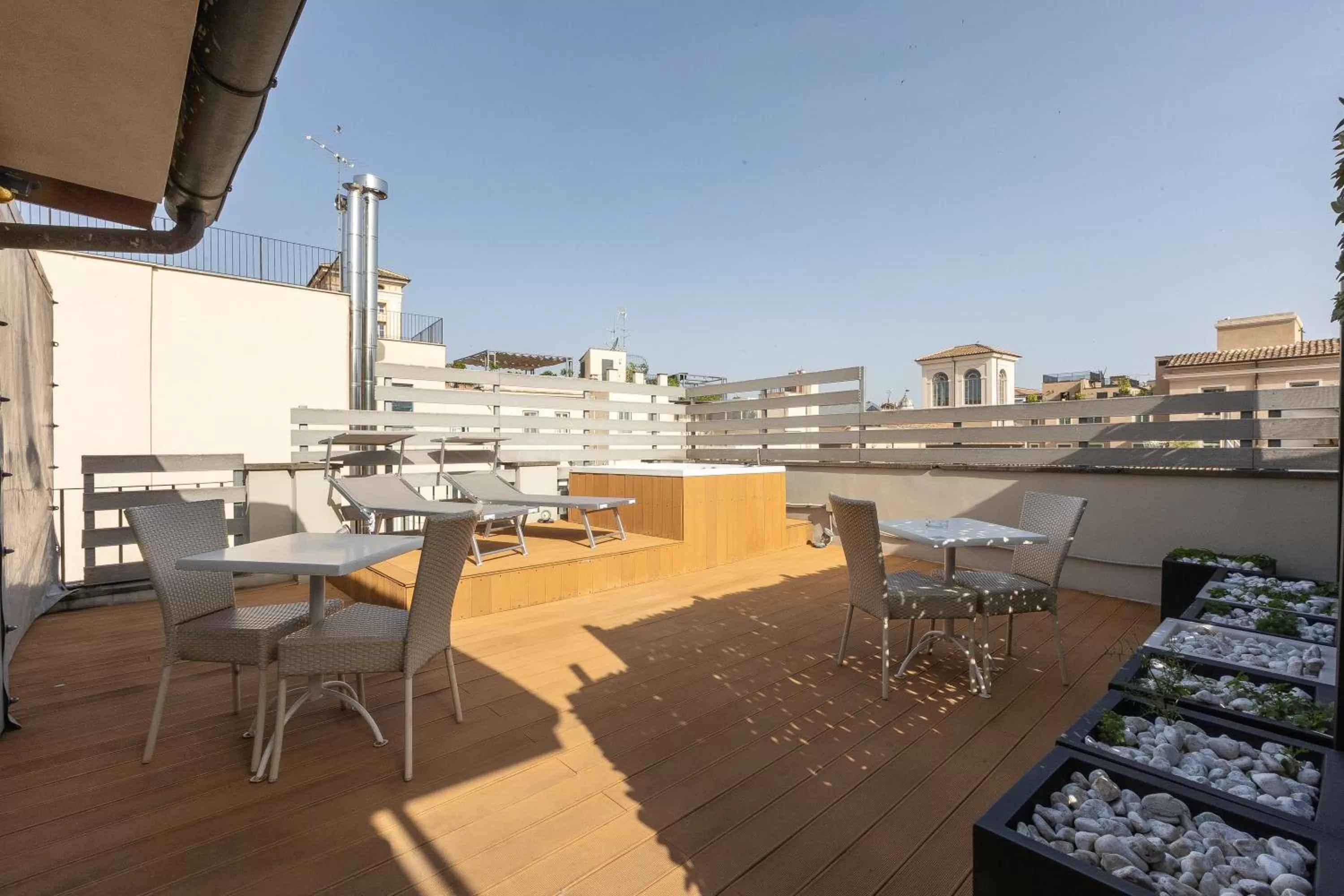 Balcony/Terrace in Hotel Castellino Roma