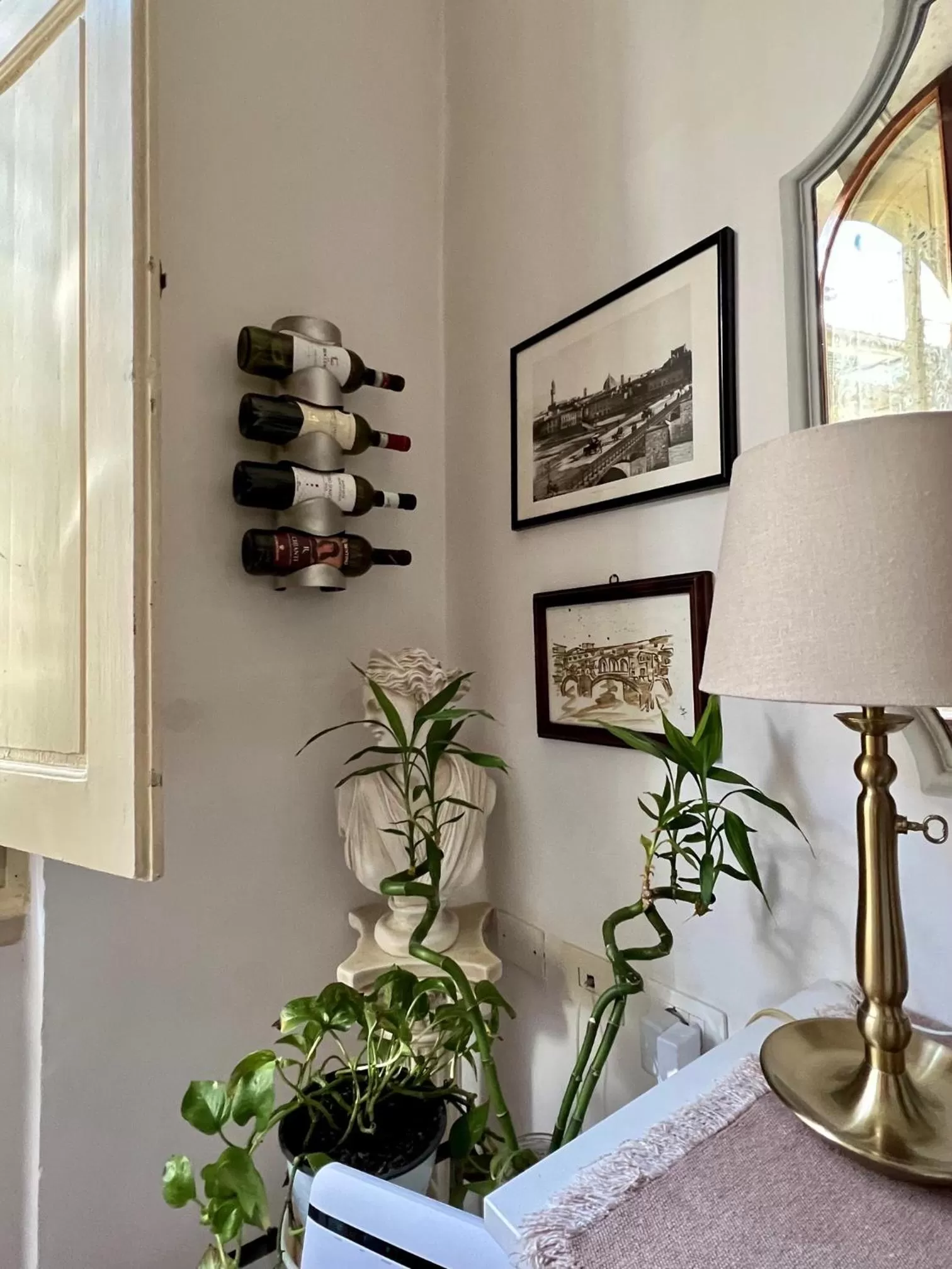 Decorative detail in Home Milù Florence