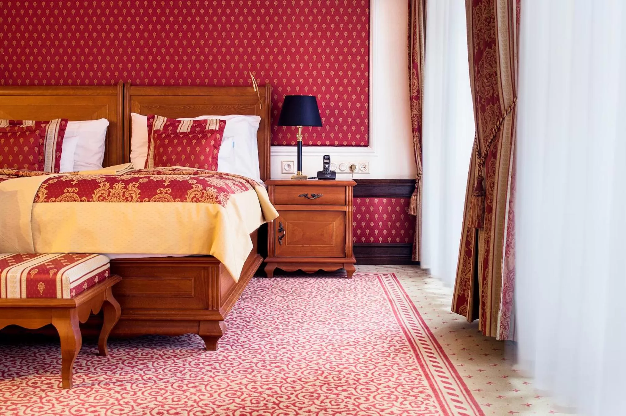 Decorative detail, Bed in Arcadia Boutique Hotel