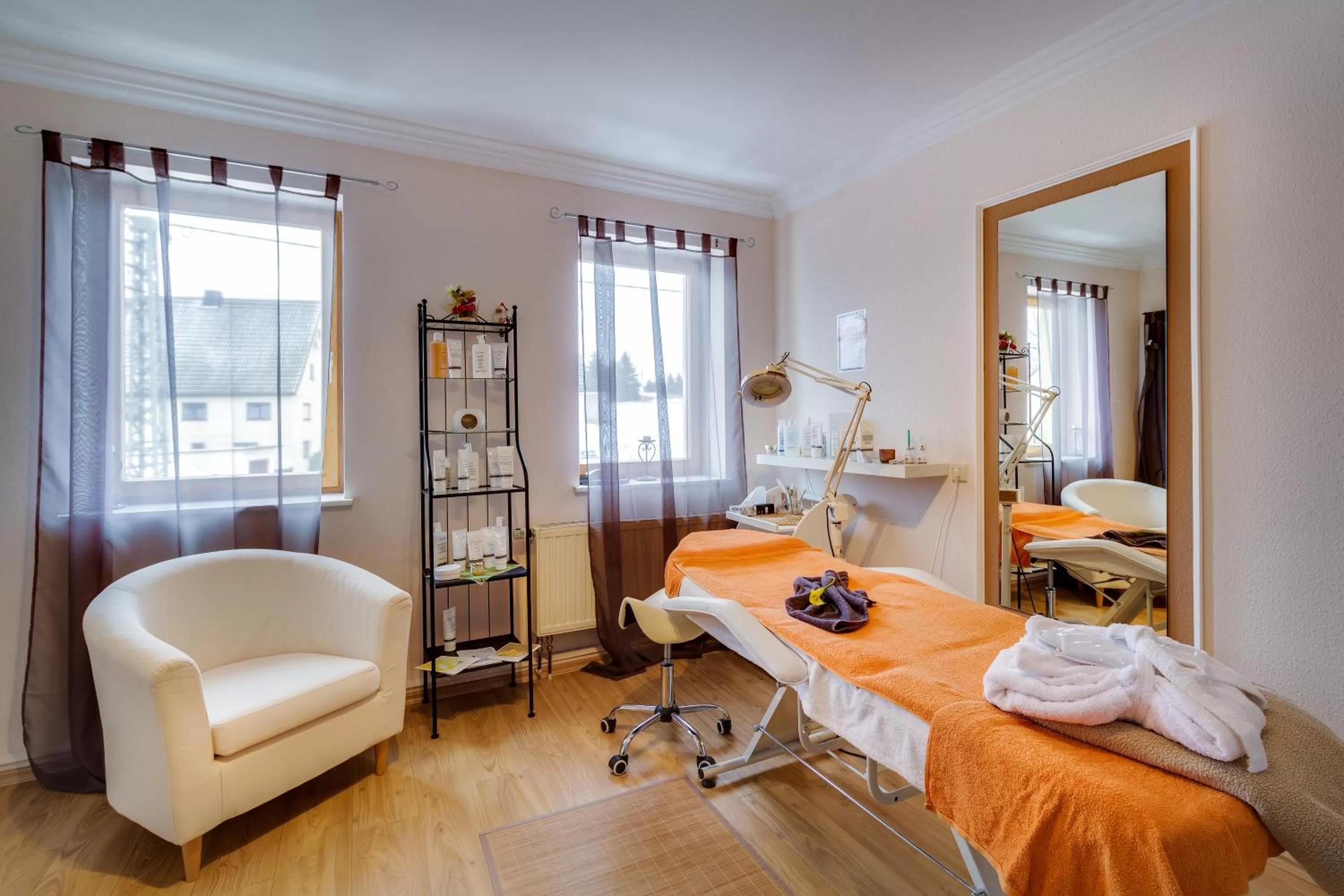 Spa and wellness centre/facilities, Bed in Erzgebirgshotel Freiberger Höhe