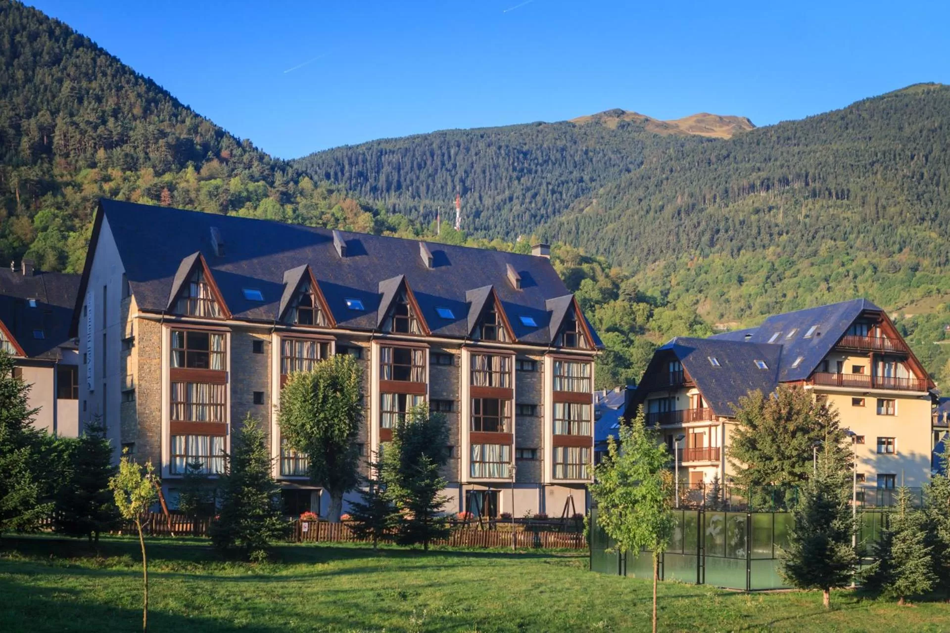 Property building in Aparthotel La Vall Blanca