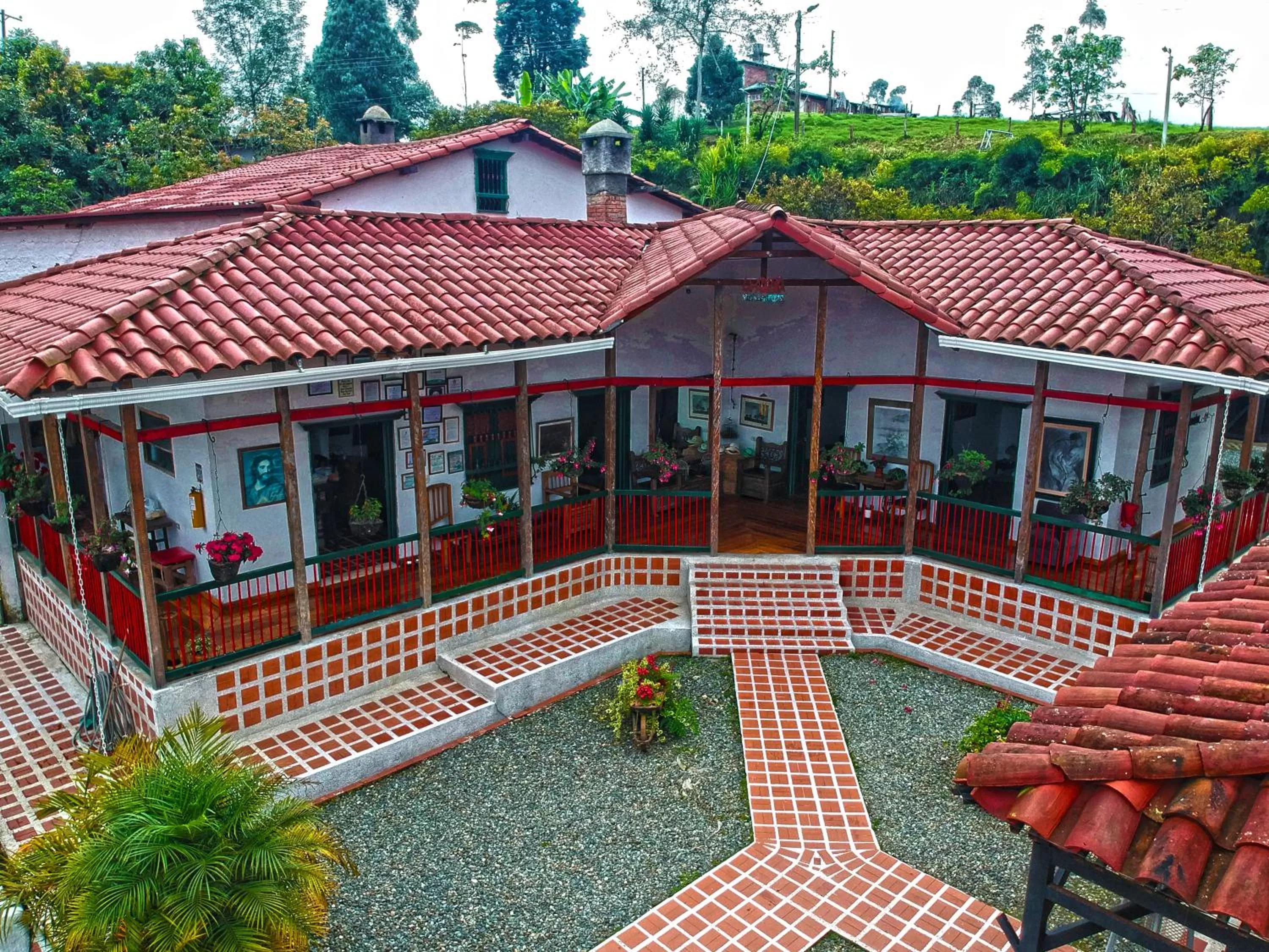 Facade/entrance, Property Building in Finca Campestre La Adelita B&B