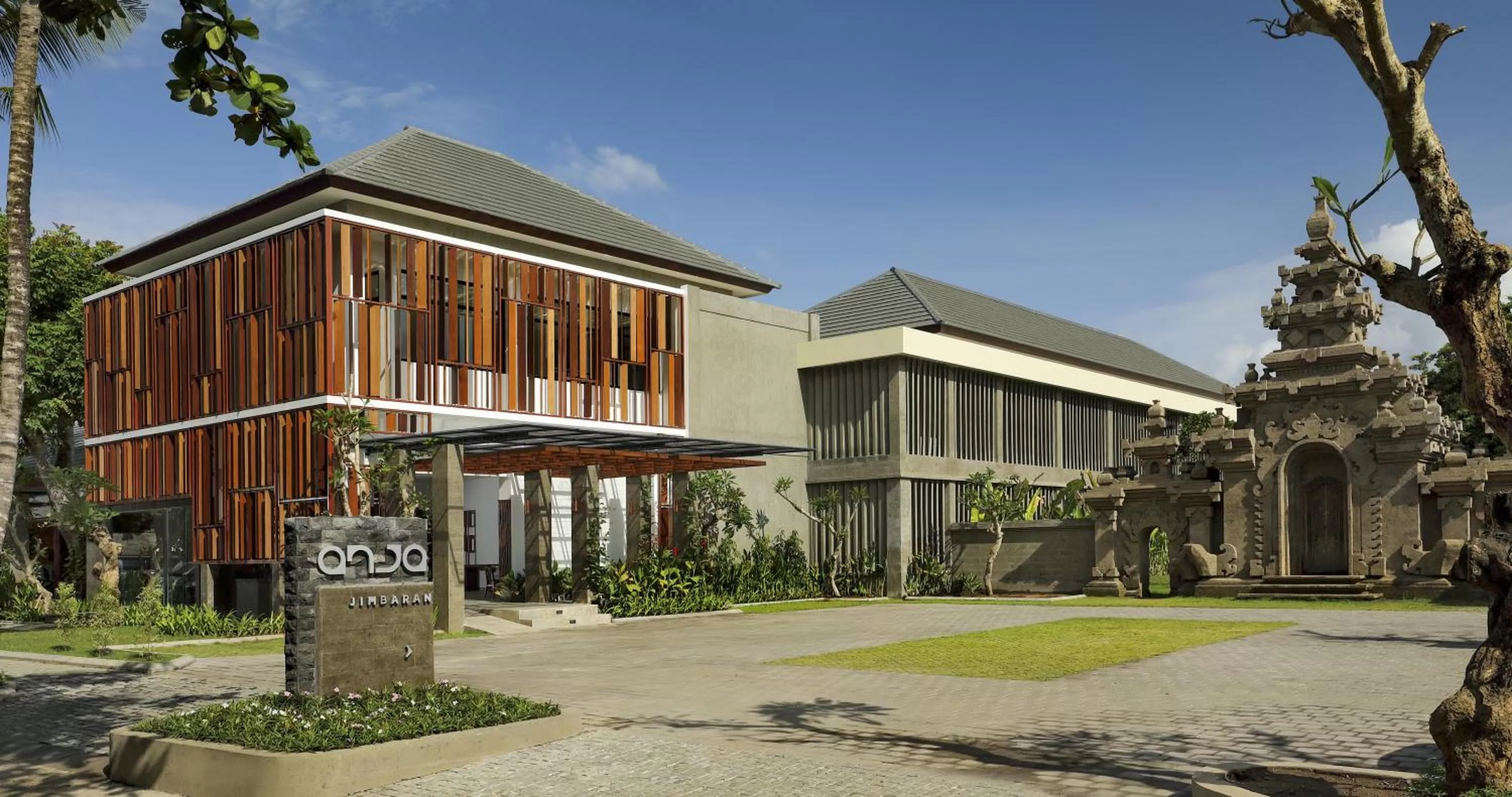 Facade/entrance in Anja Jimbaran