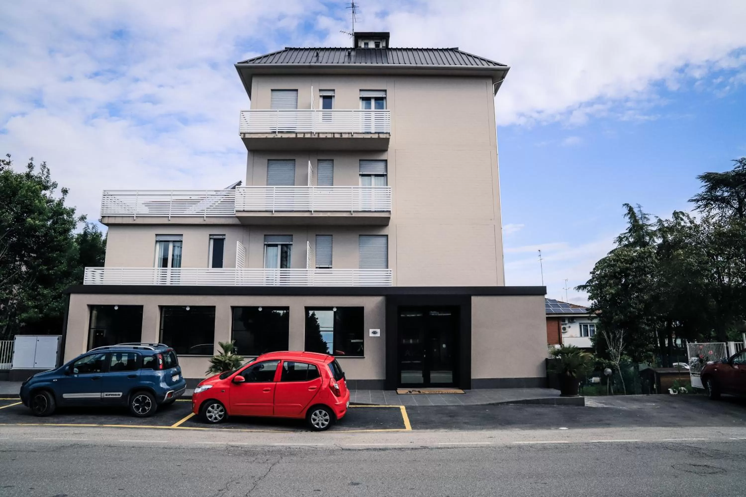 Property building in Hotel Astoria