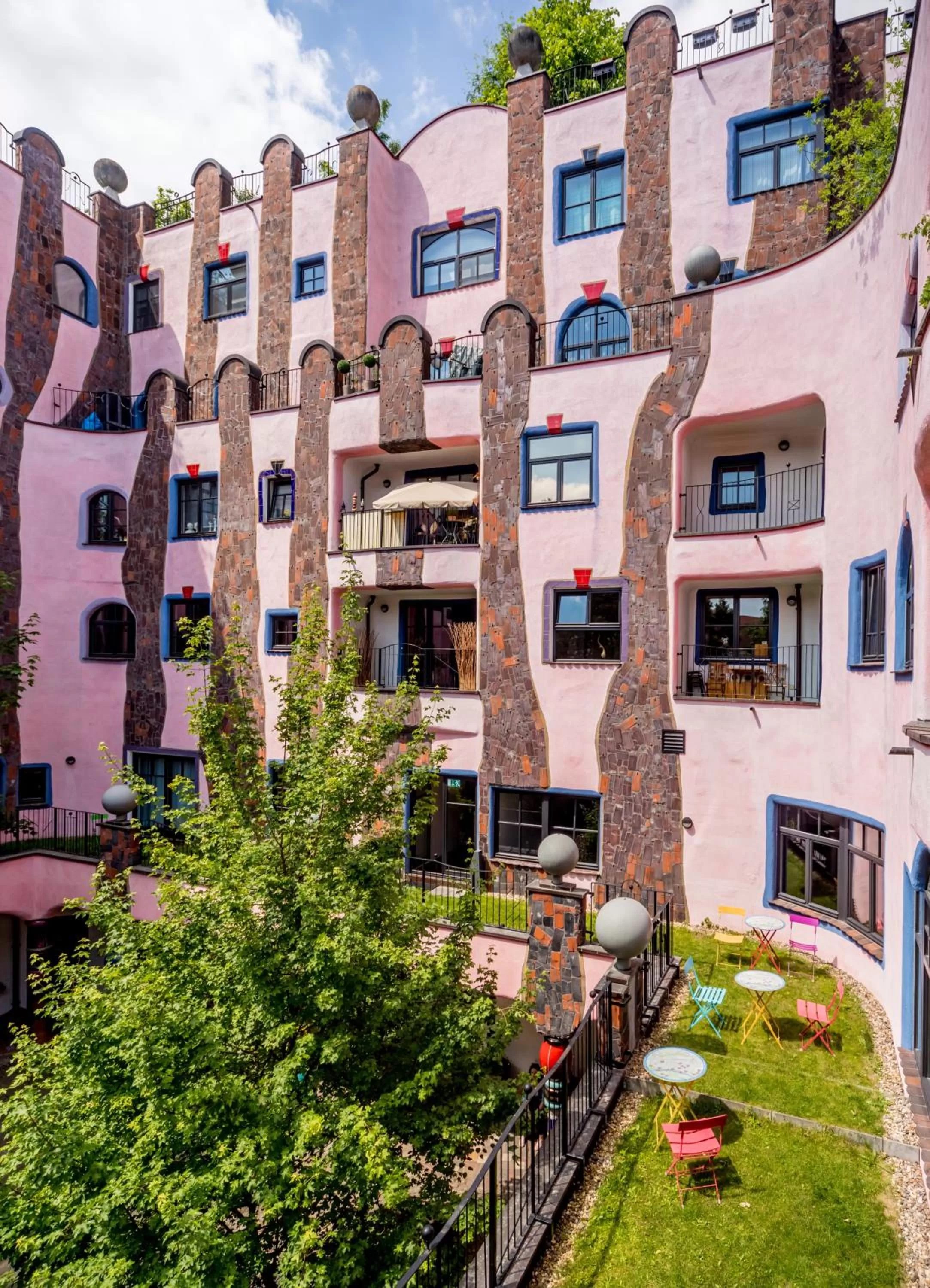 Garden in artHOTEL Magdeburg