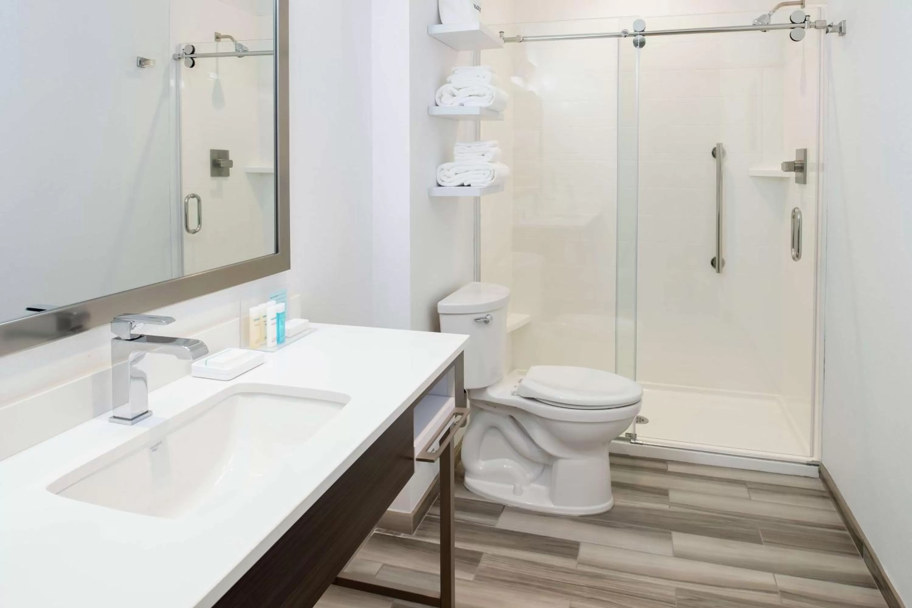 Bathroom in Hampton Inn Petaluma, Ca