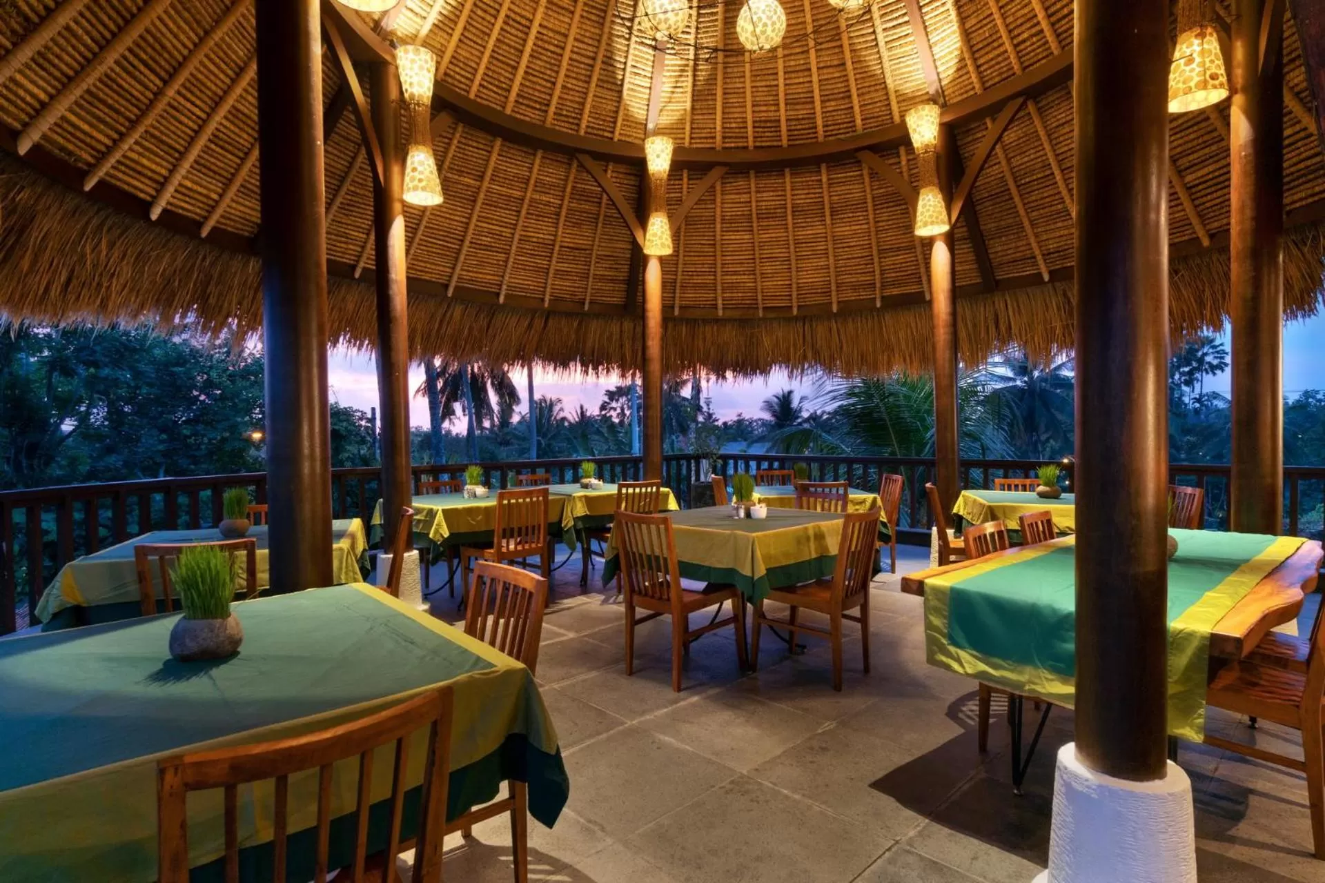 Restaurant/places to eat in Ubud Green Resort Villas Powered by Archipelago