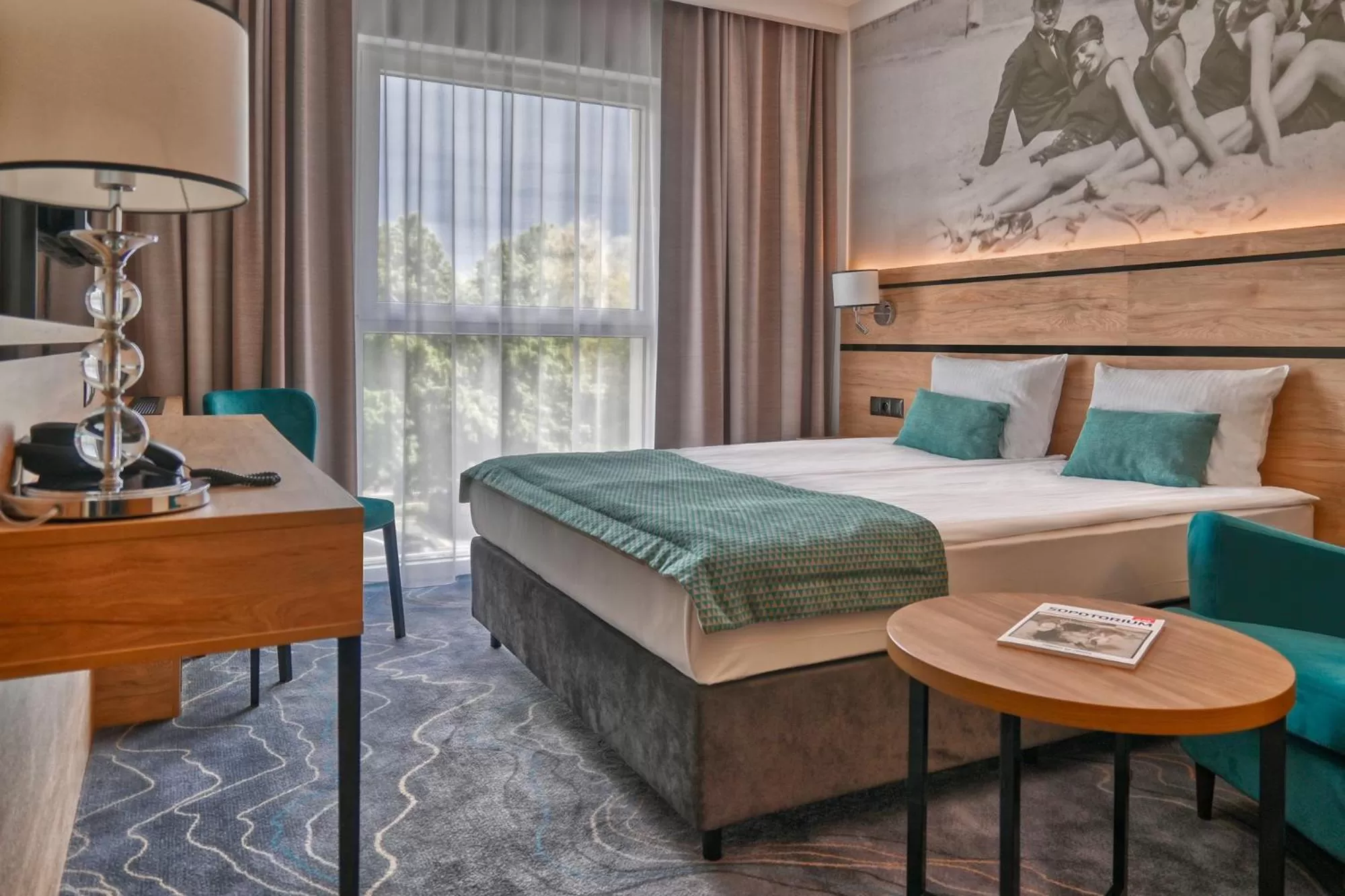 Bed in Sopotorium Hotel & Medical Spa