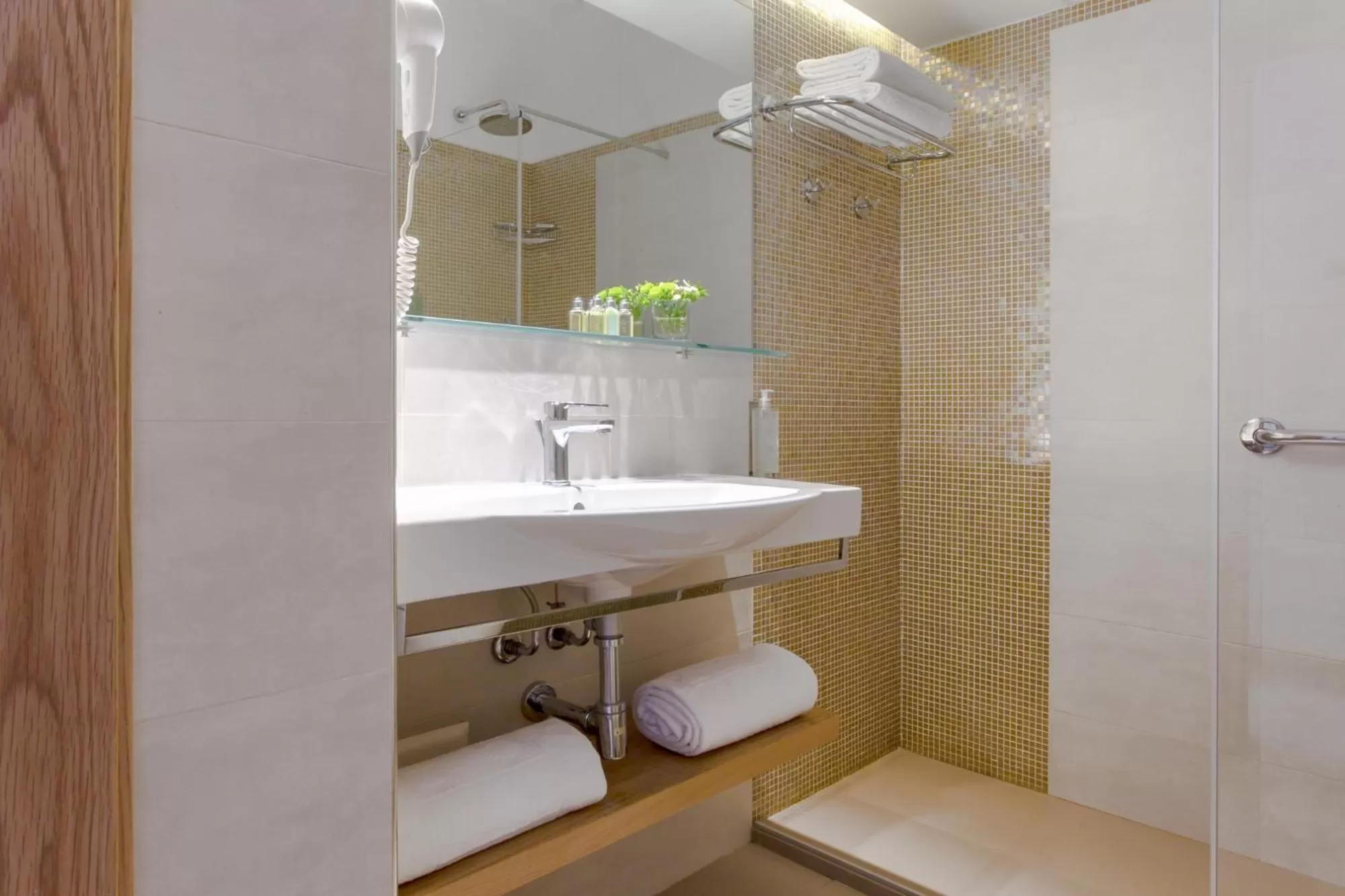 Shower in Hotel Dei Pini