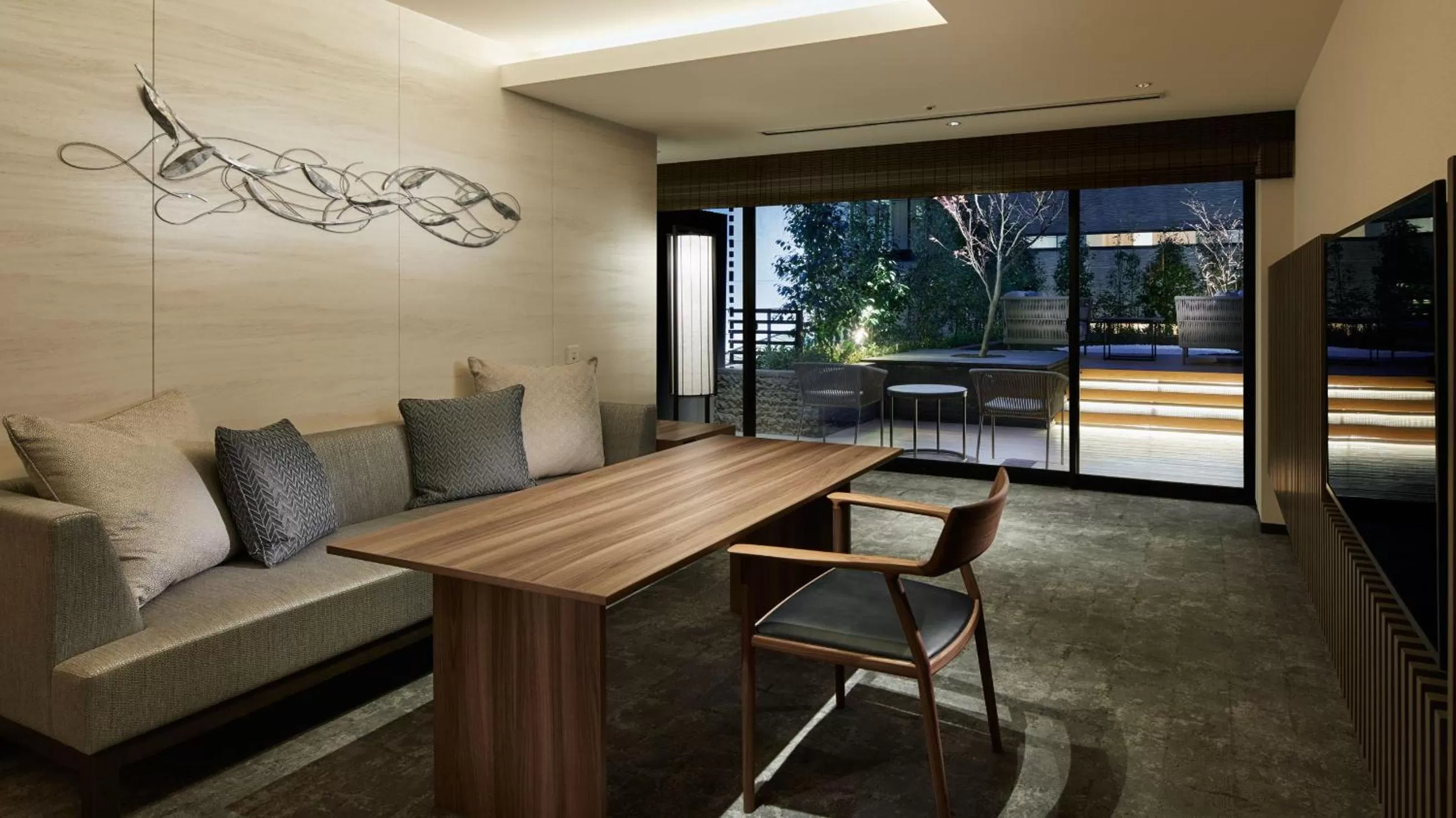 Photo of the whole room in The Thousand Kyoto