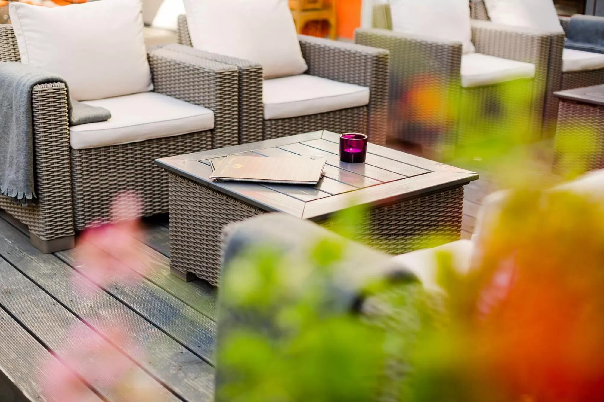 Lounge or bar in Parkhotel Krone