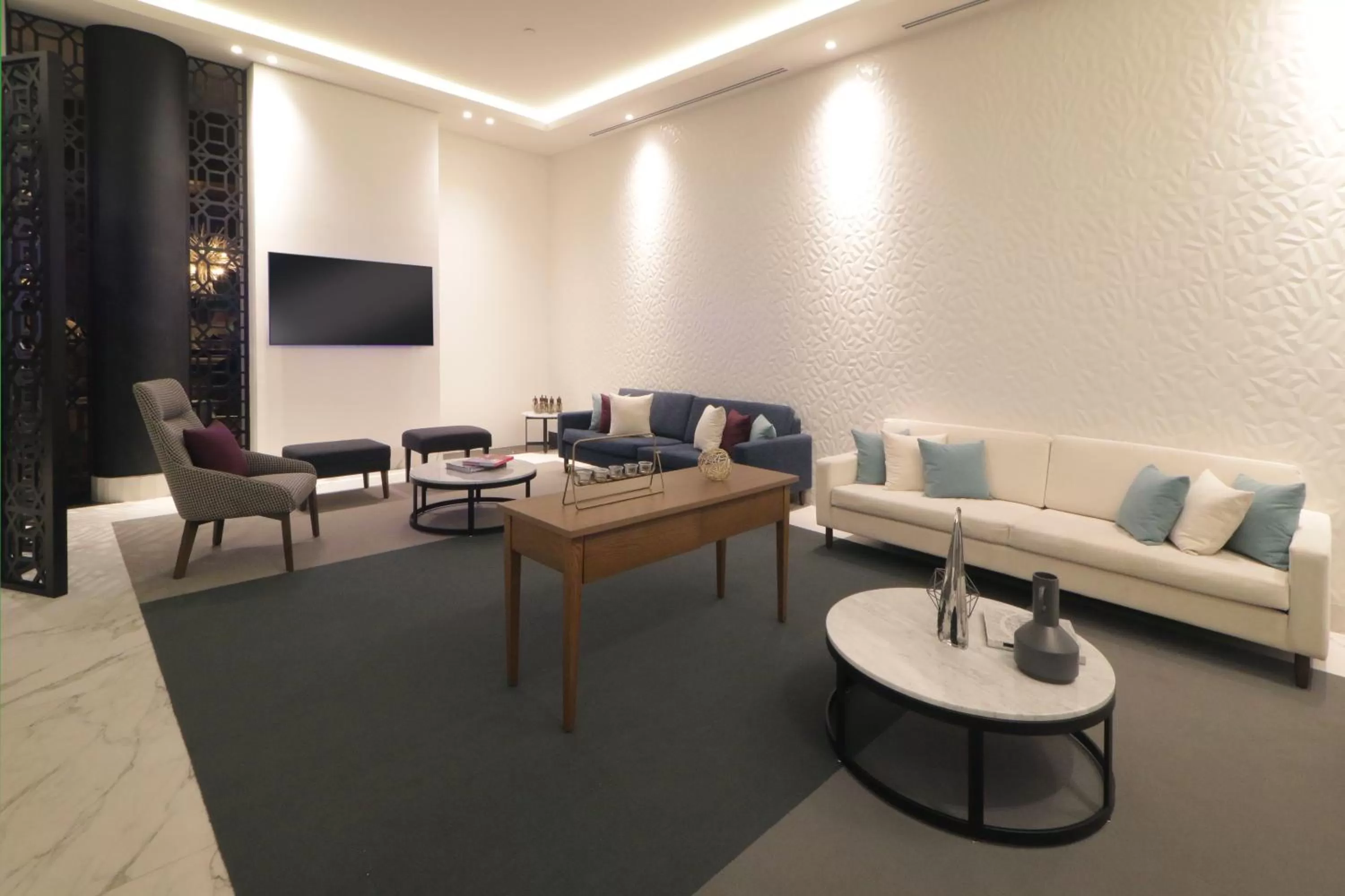 Living room in Culiacan Marriott Hotel