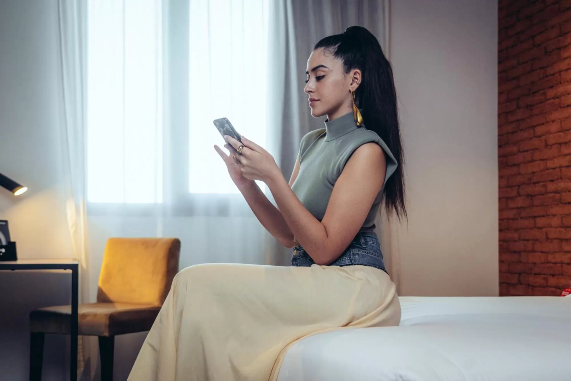 Bedroom, Bed in ONOMO Hotel Casablanca Sidi Maarouf