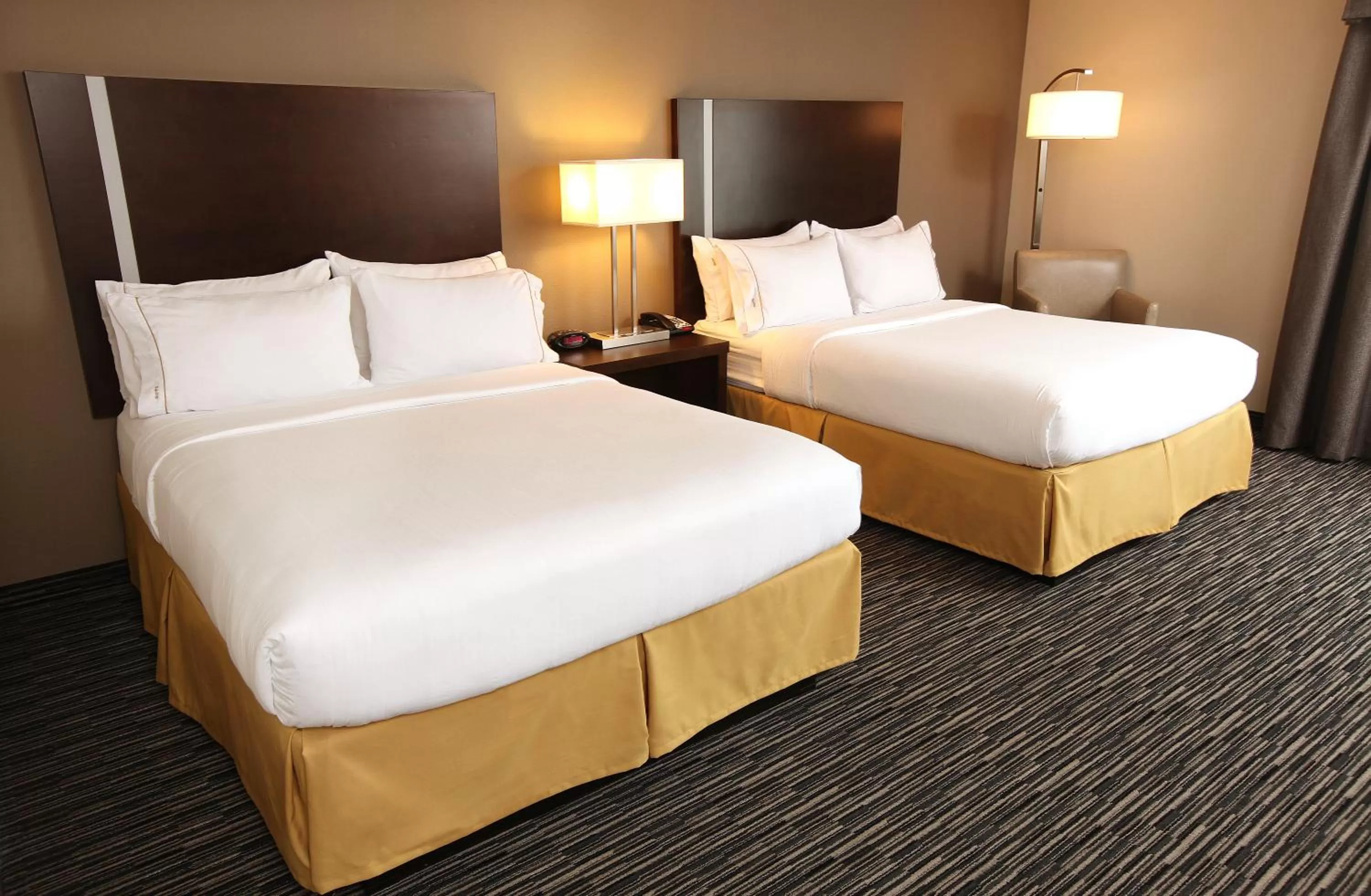 Queen Room with Two Queen Beds - Hearing Accessible in Holiday Inn Express & Suites Omaha South Ralston Arena, an IHG Hotel
