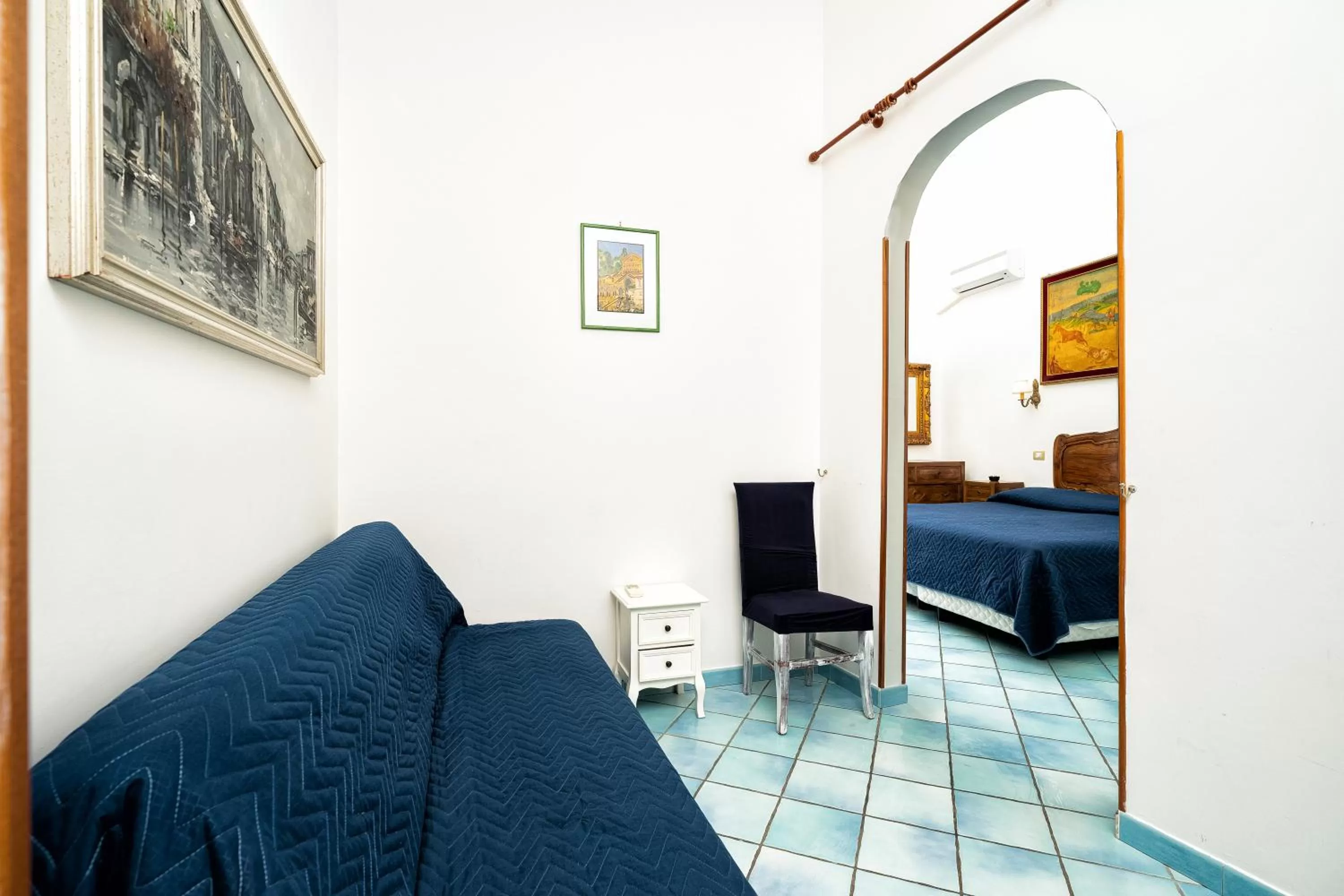 Bed in Hotel Fontana