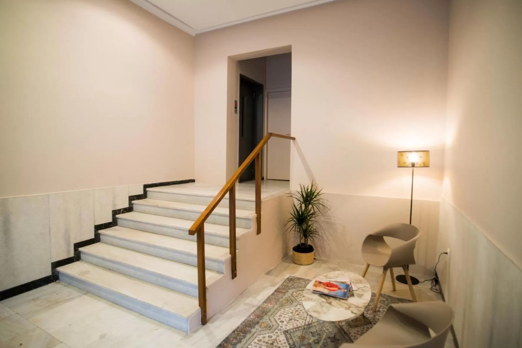 Seating area in Athens Gem