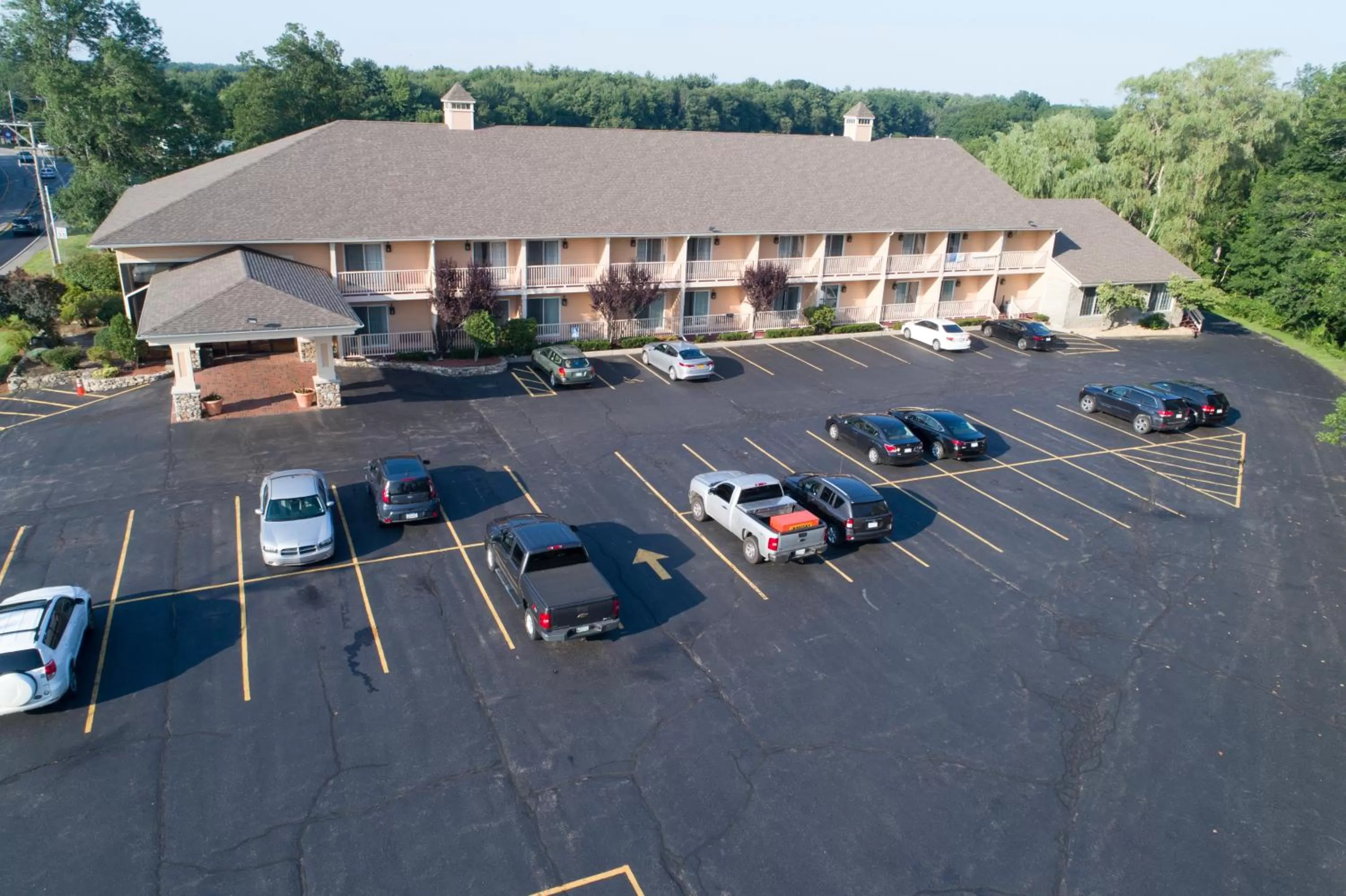 Bird's eye view in Hampton Falls Inn