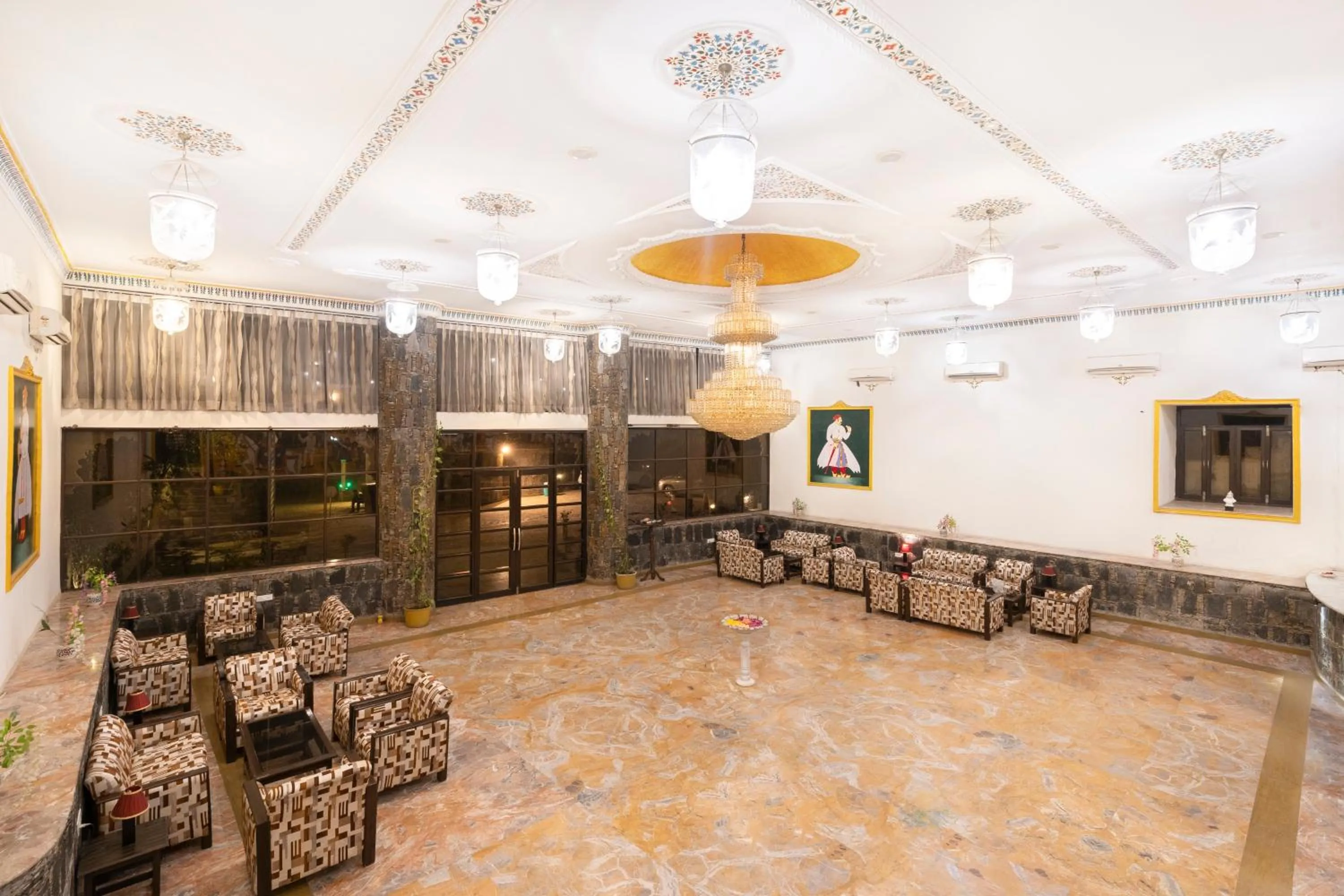 Lobby or reception in The Amargarh