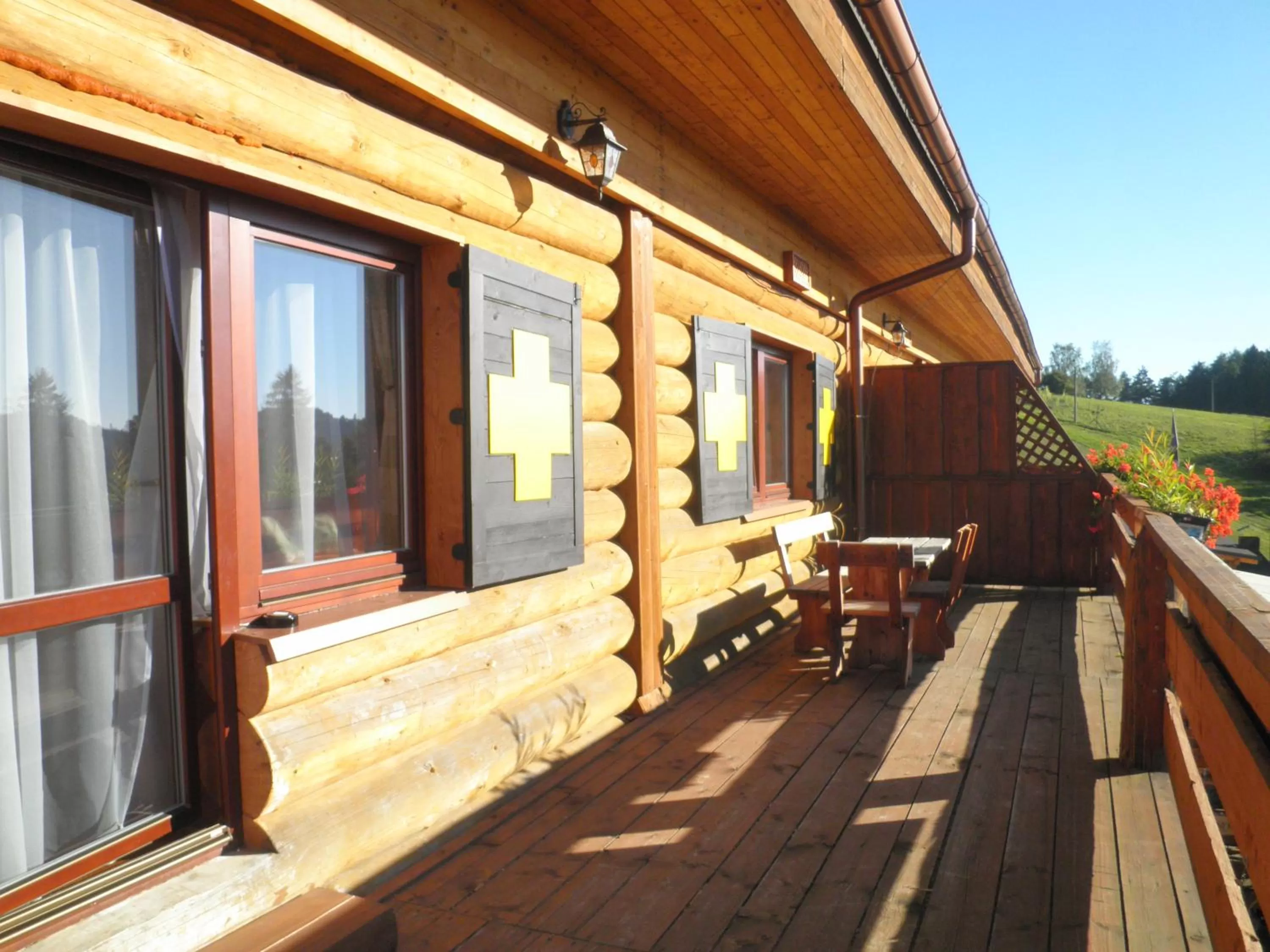 Balcony/Terrace in Sport-hotel Šibeniční vrch