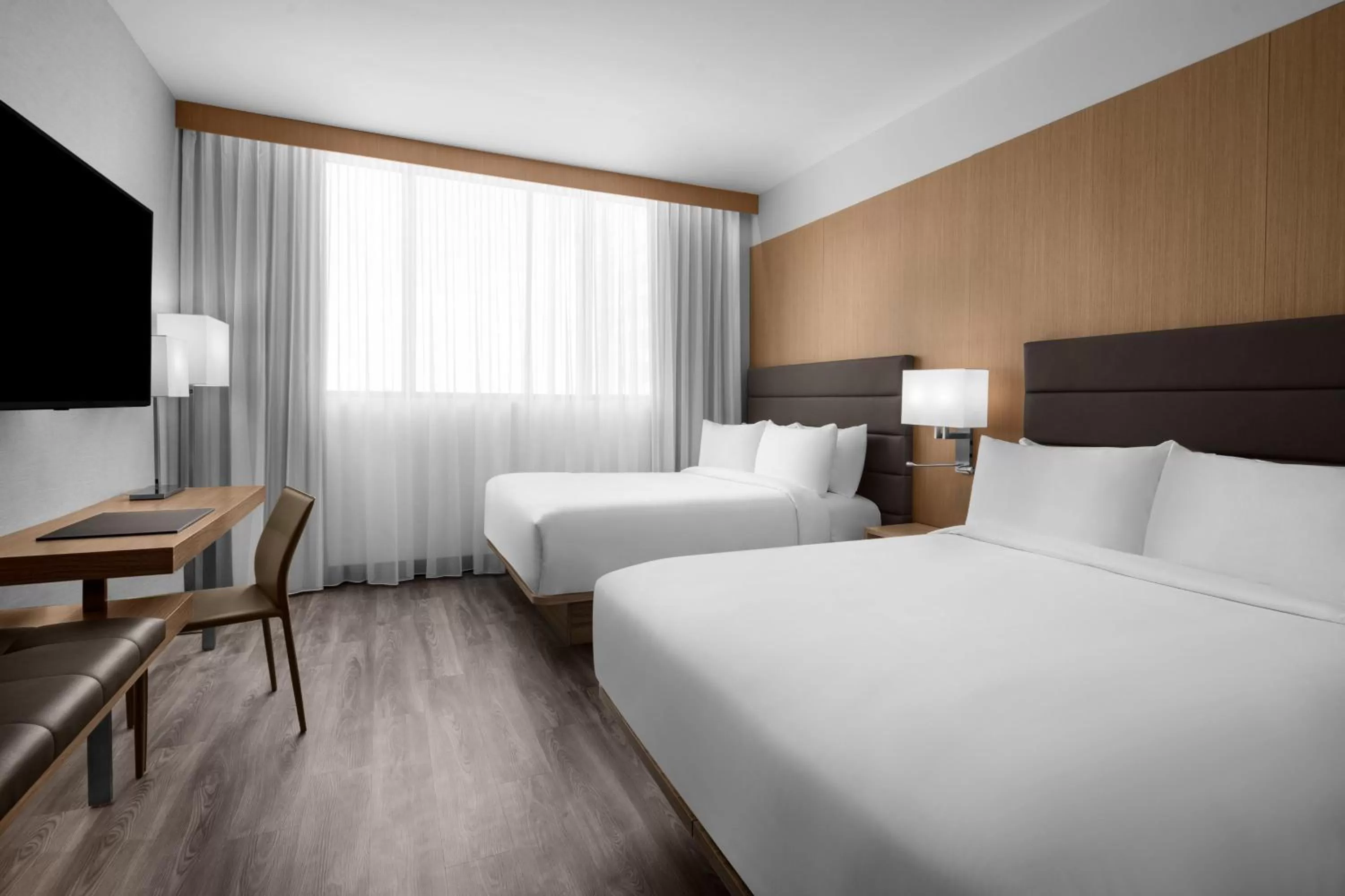 Photo of the whole room, Bed in AC Hotel By Marriott Miami Brickell