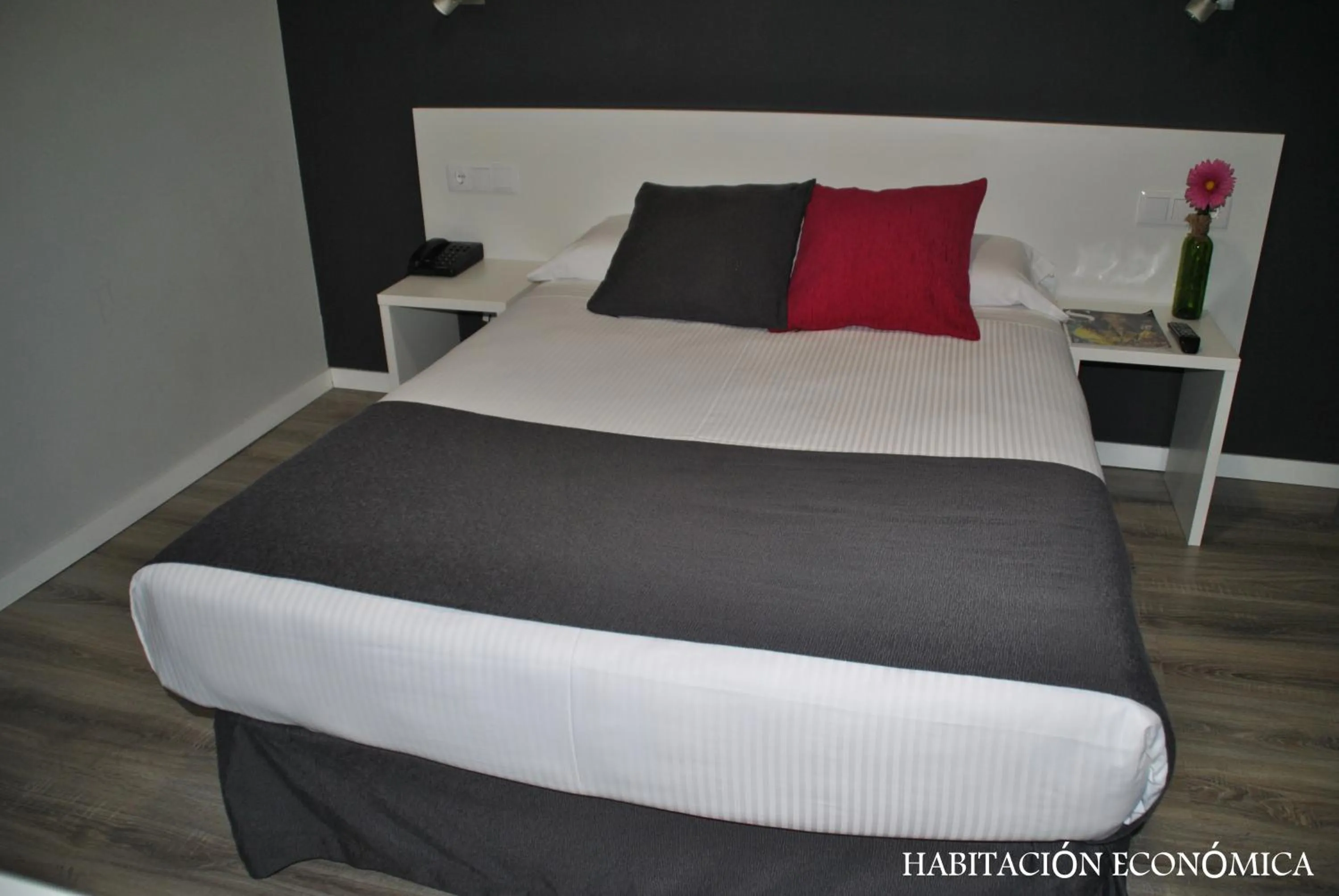 Bed in Hotel Junquera