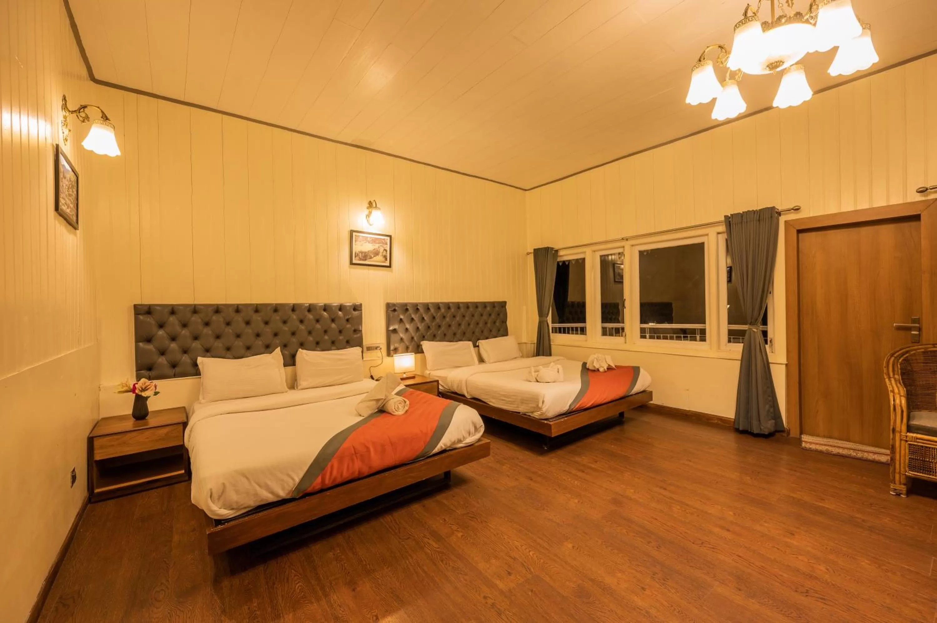 Bed in Arcadia Heritage Resort