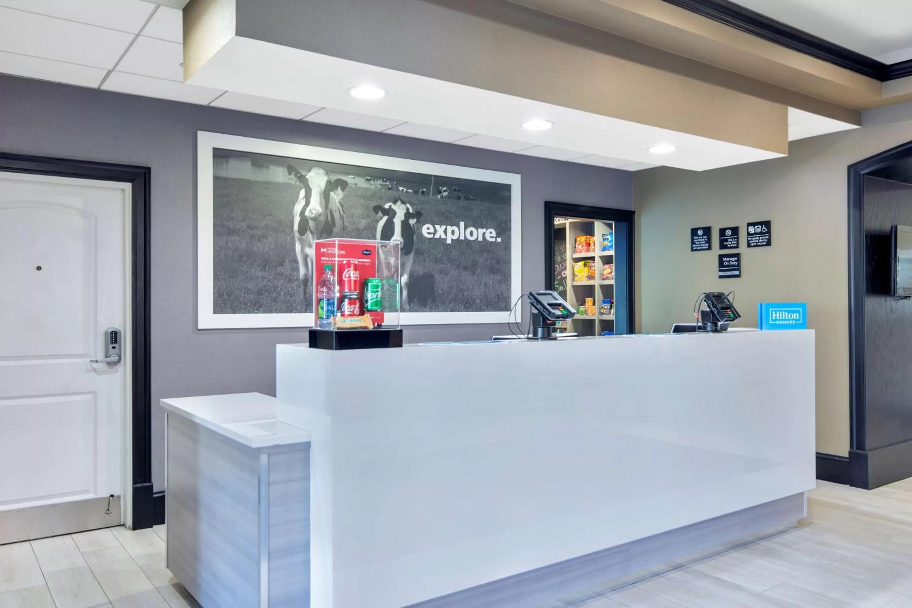 Lobby or reception in Hampton Inn & Suites Fort Worth-Fossil Creek