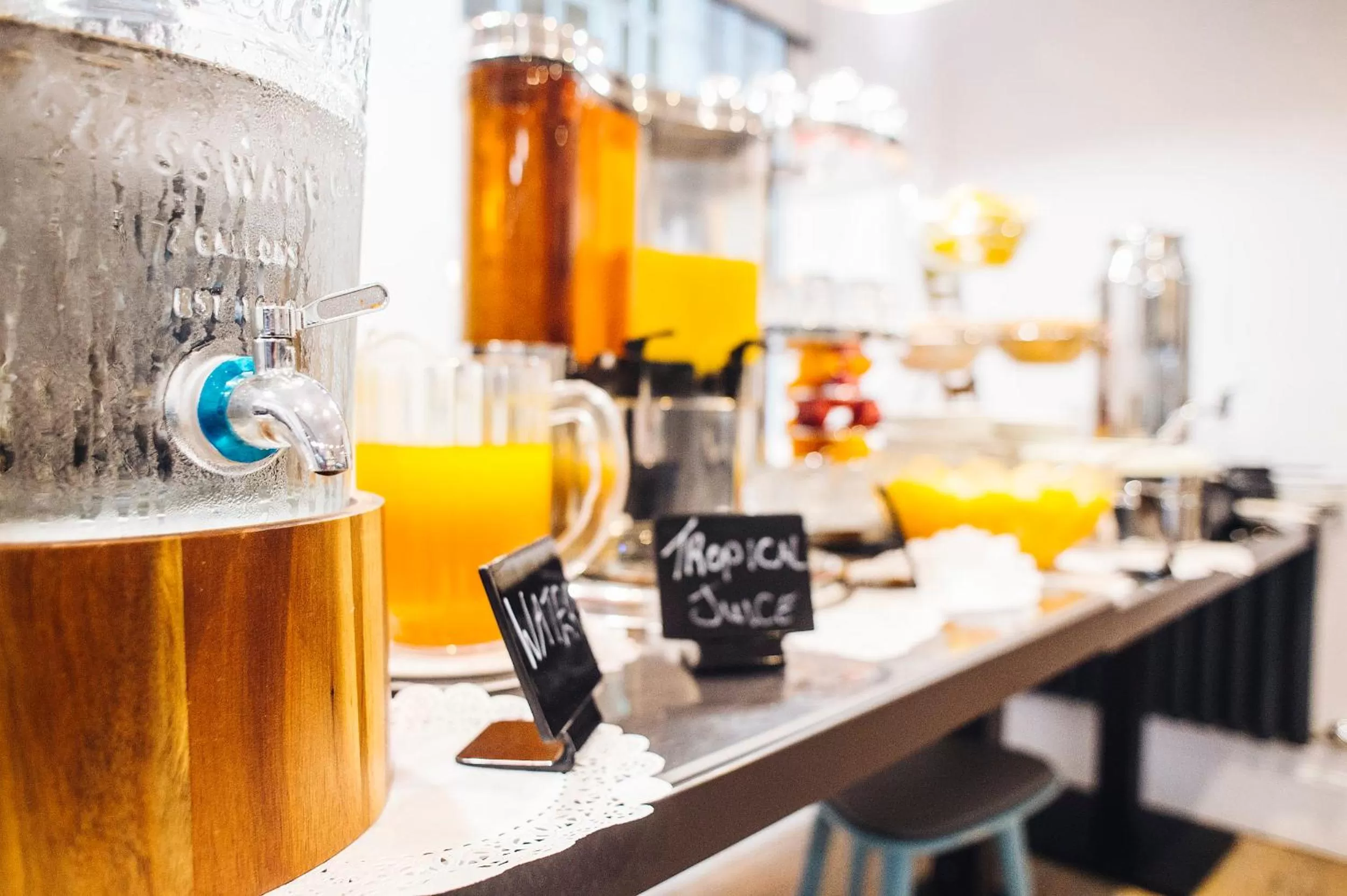 Continental breakfast in Argyll Hotel