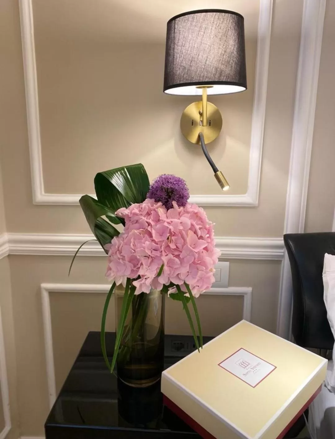 Decorative detail in Hotel Santo Stefano