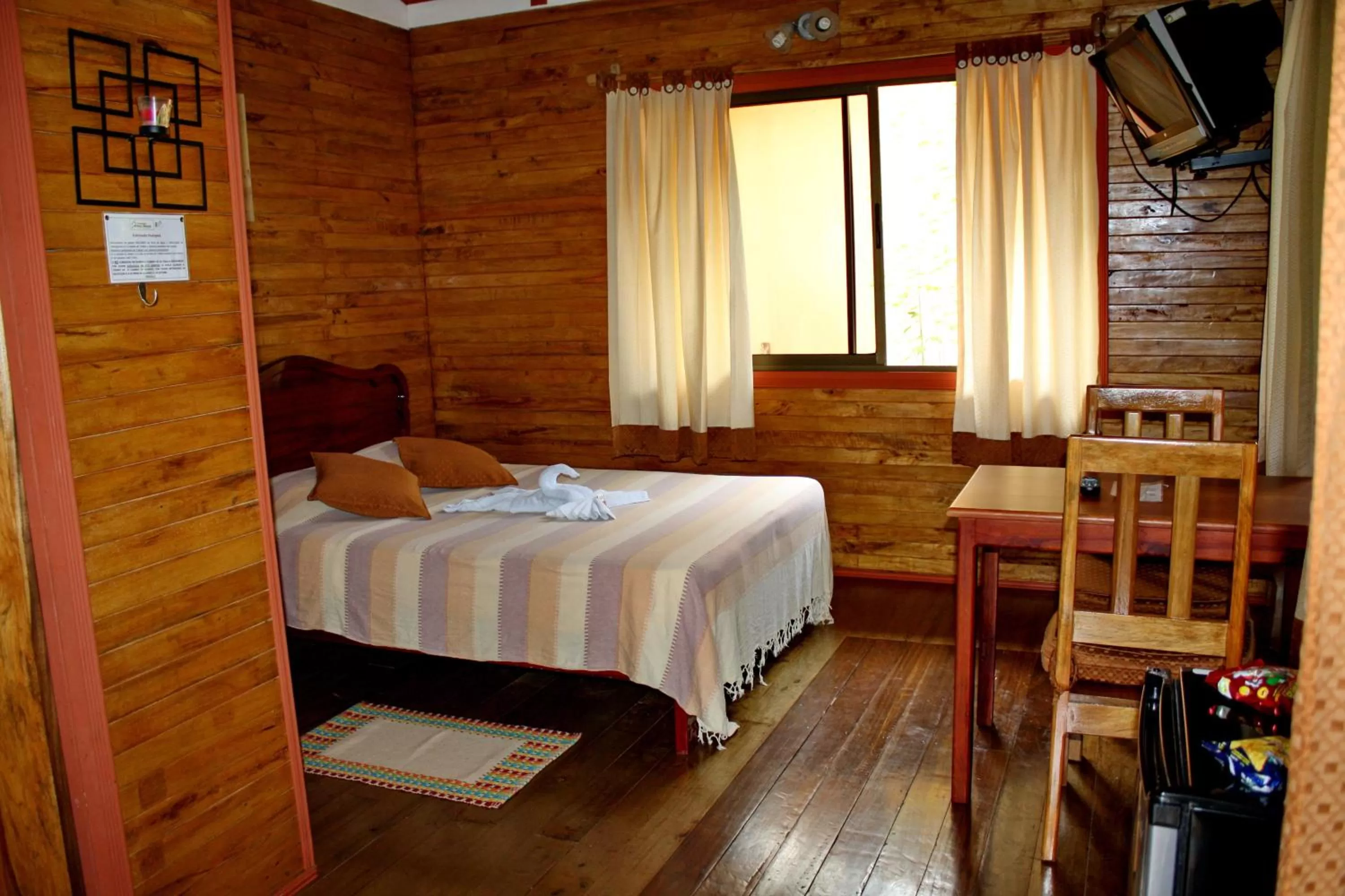 Bed in Cabañas Green House