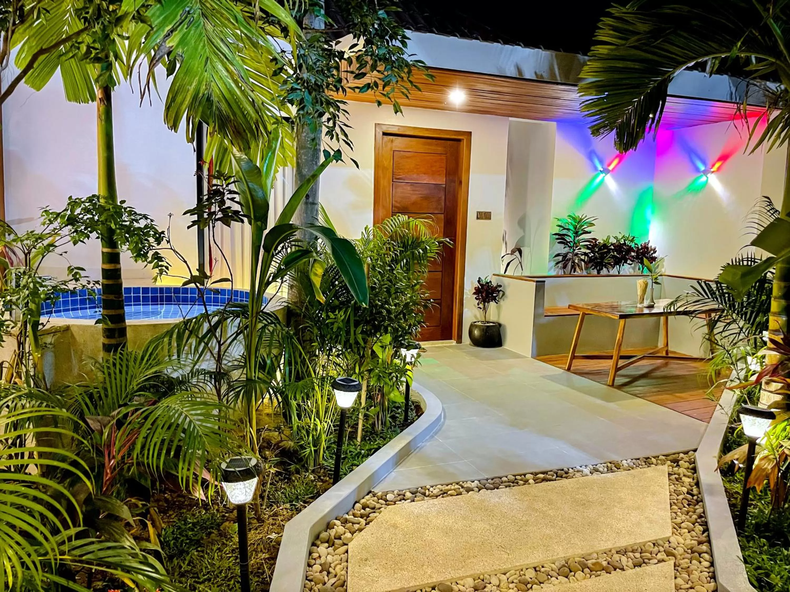 Garden view in Cambana La Riviere Boutique