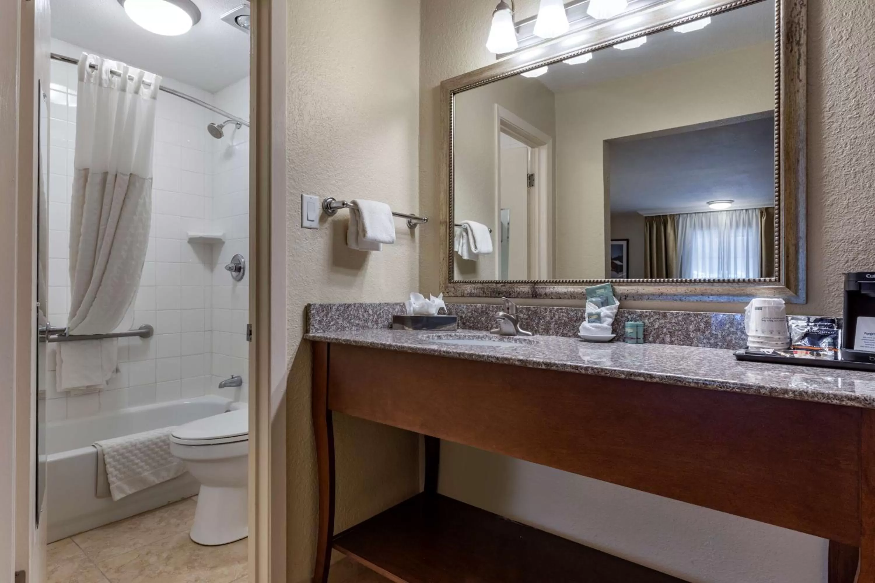 Bathroom in Best Western Swiss Clock Inn