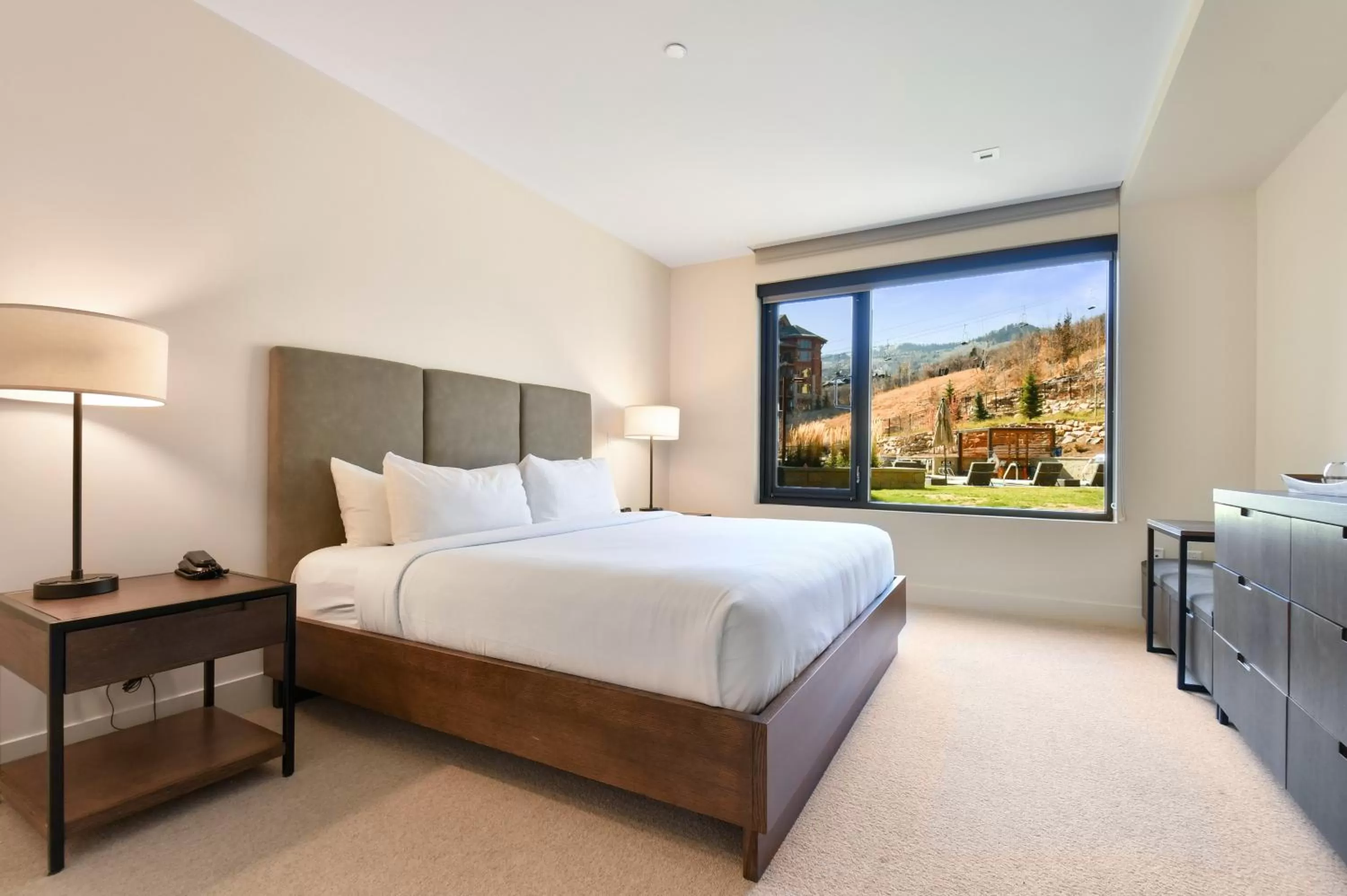 Bed in Lift Park City Condominiums by Vail Resorts