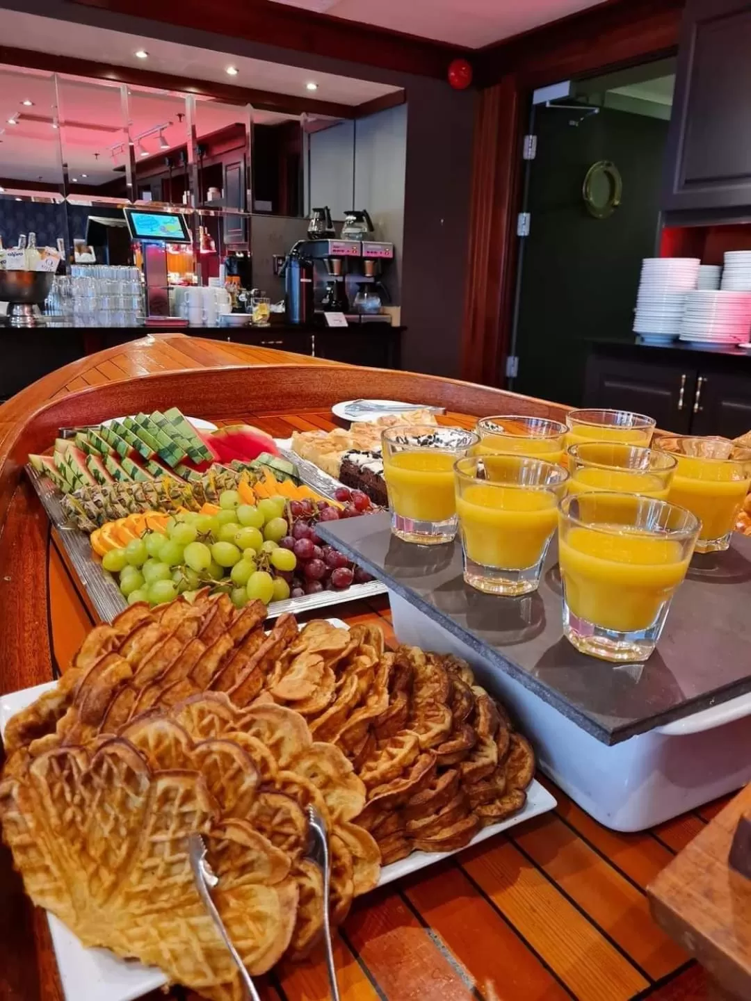 Buffet breakfast in Grand Hotel Arendal - Unike Hoteller