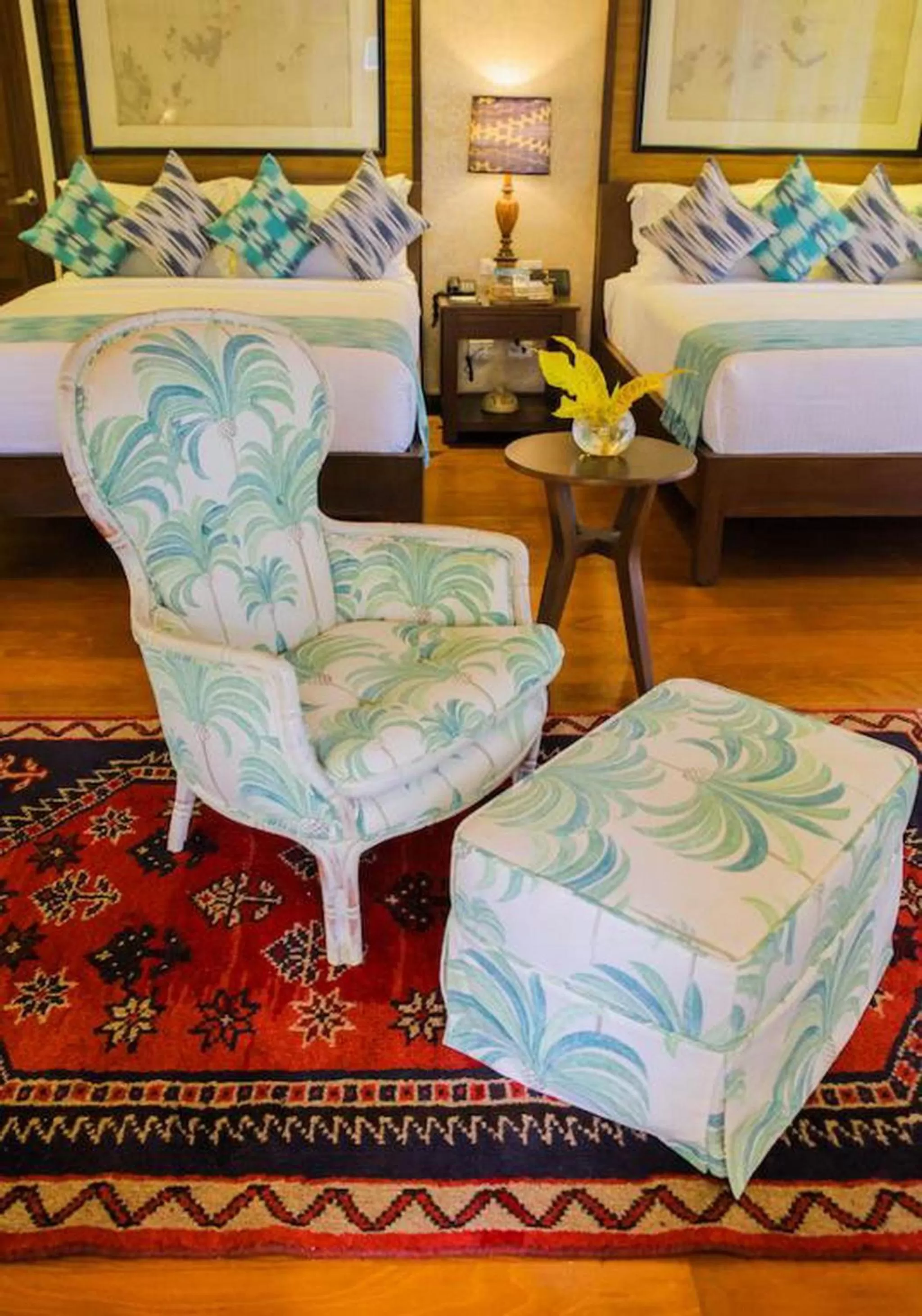 Seating area, Bed in Lihim Resorts