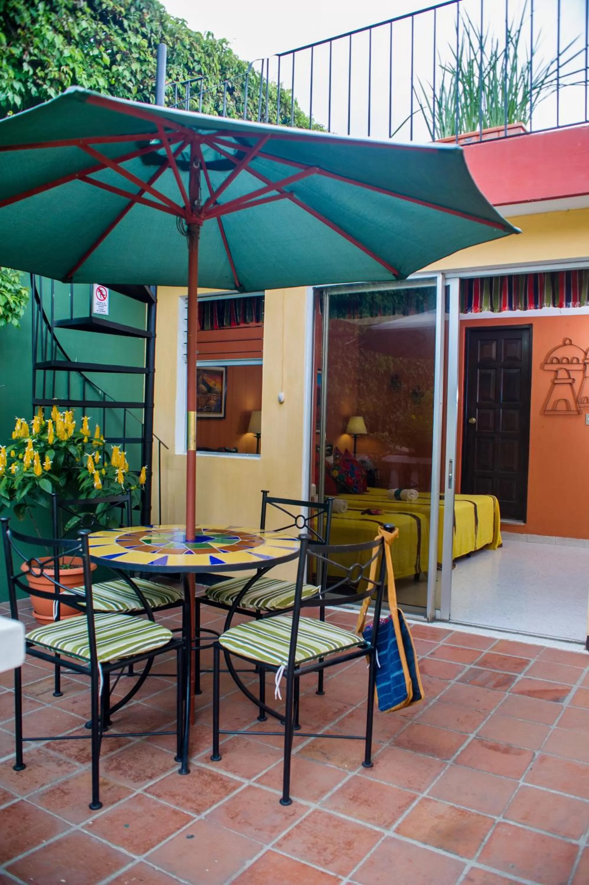 Balcony/Terrace in Hotel Casa Rustica by AHS