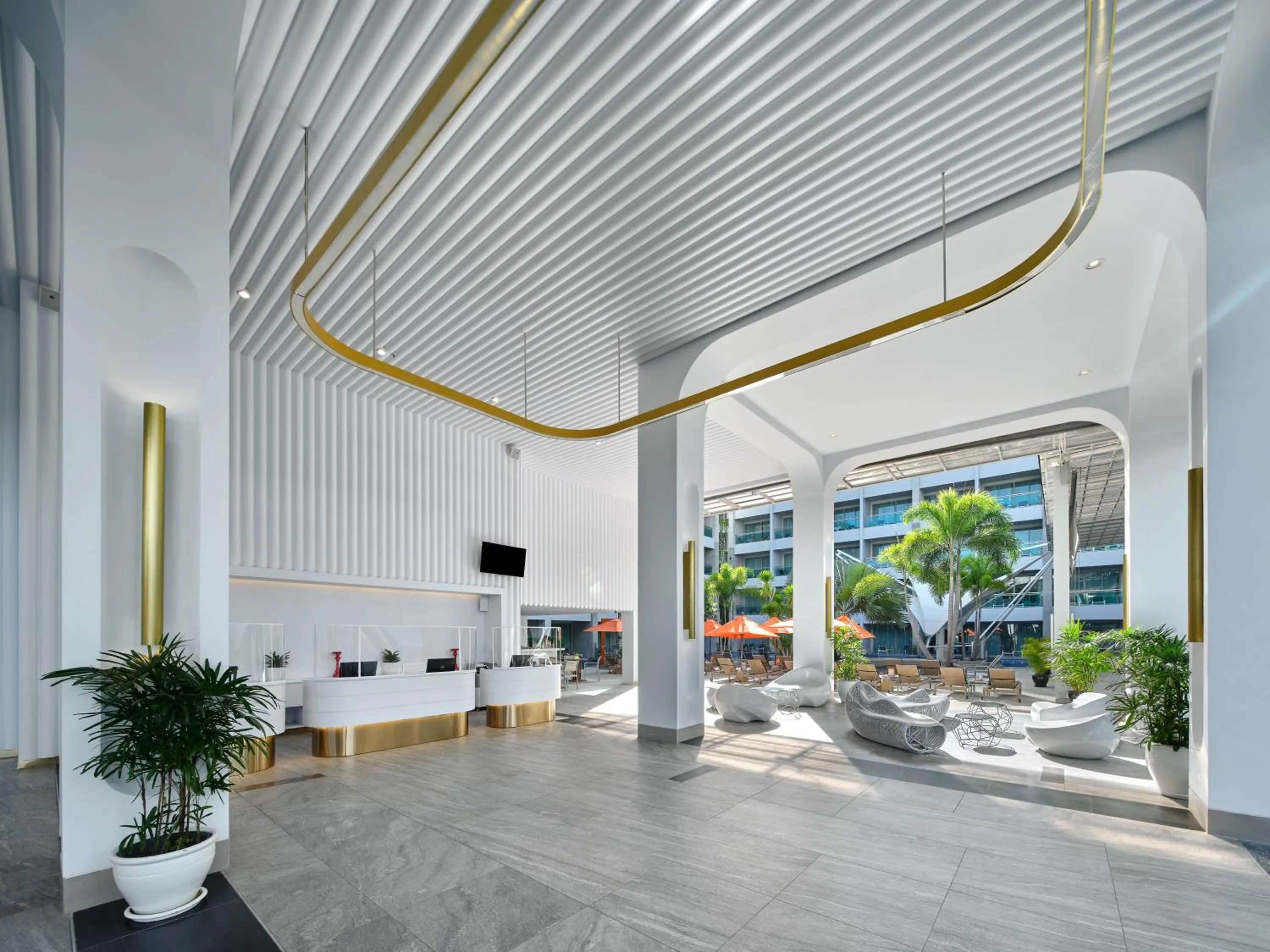 Lobby or reception in The Kee Resort & Spa