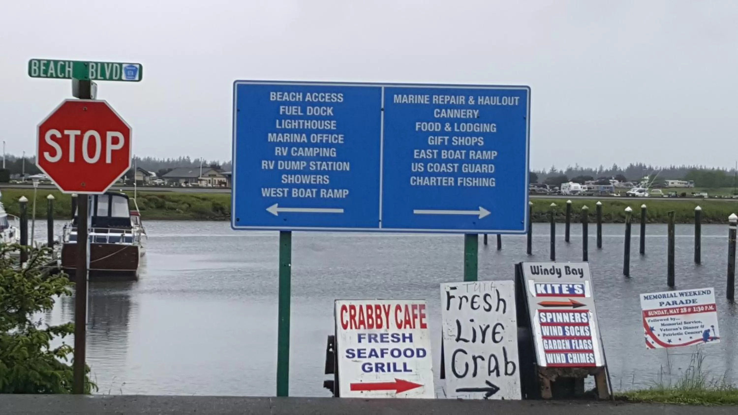 Restaurant/places to eat in Winchester Bay Inn