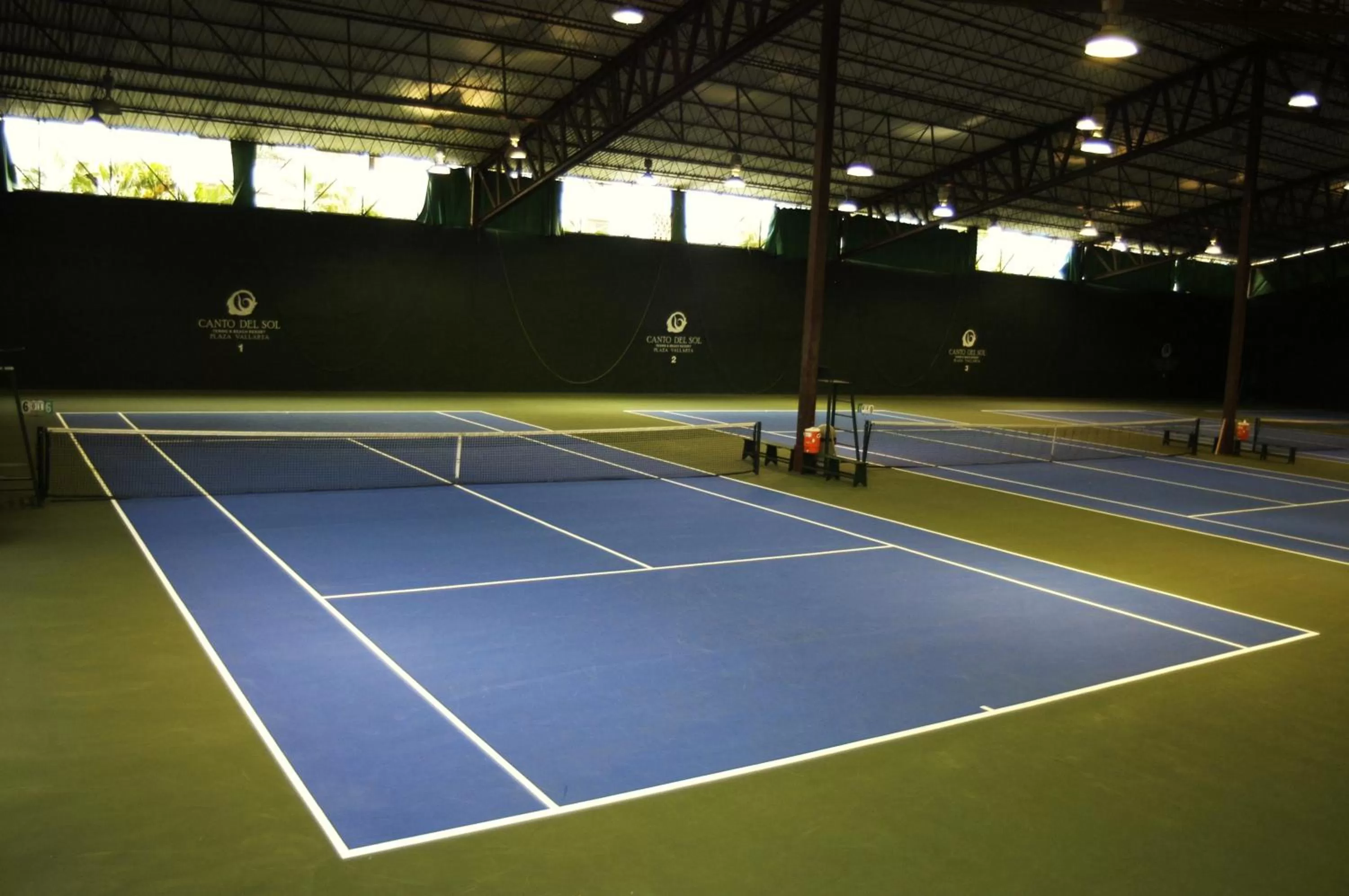 Tennis court in Canto del Sol Puerto Vallarta All Inclusive